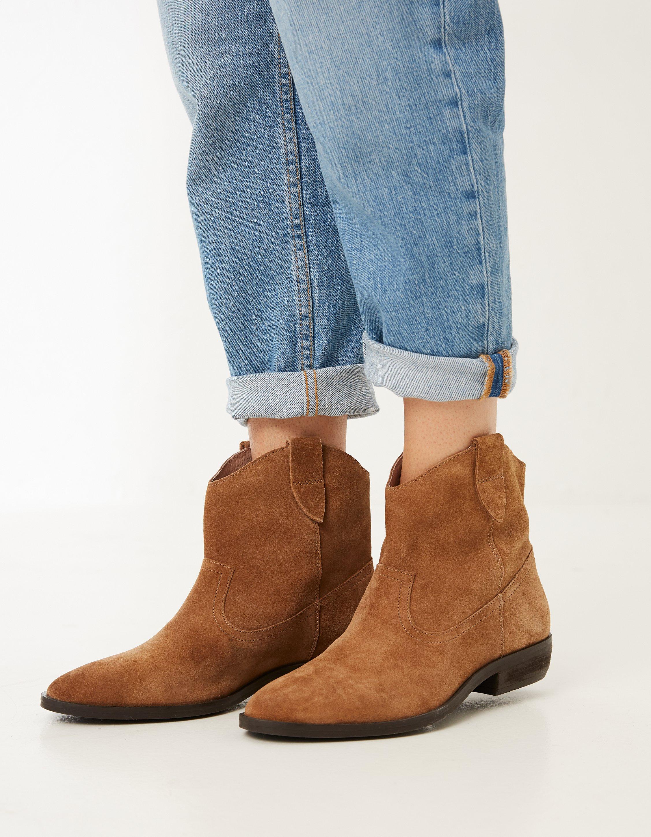 Suede pixie hot sale boots uk