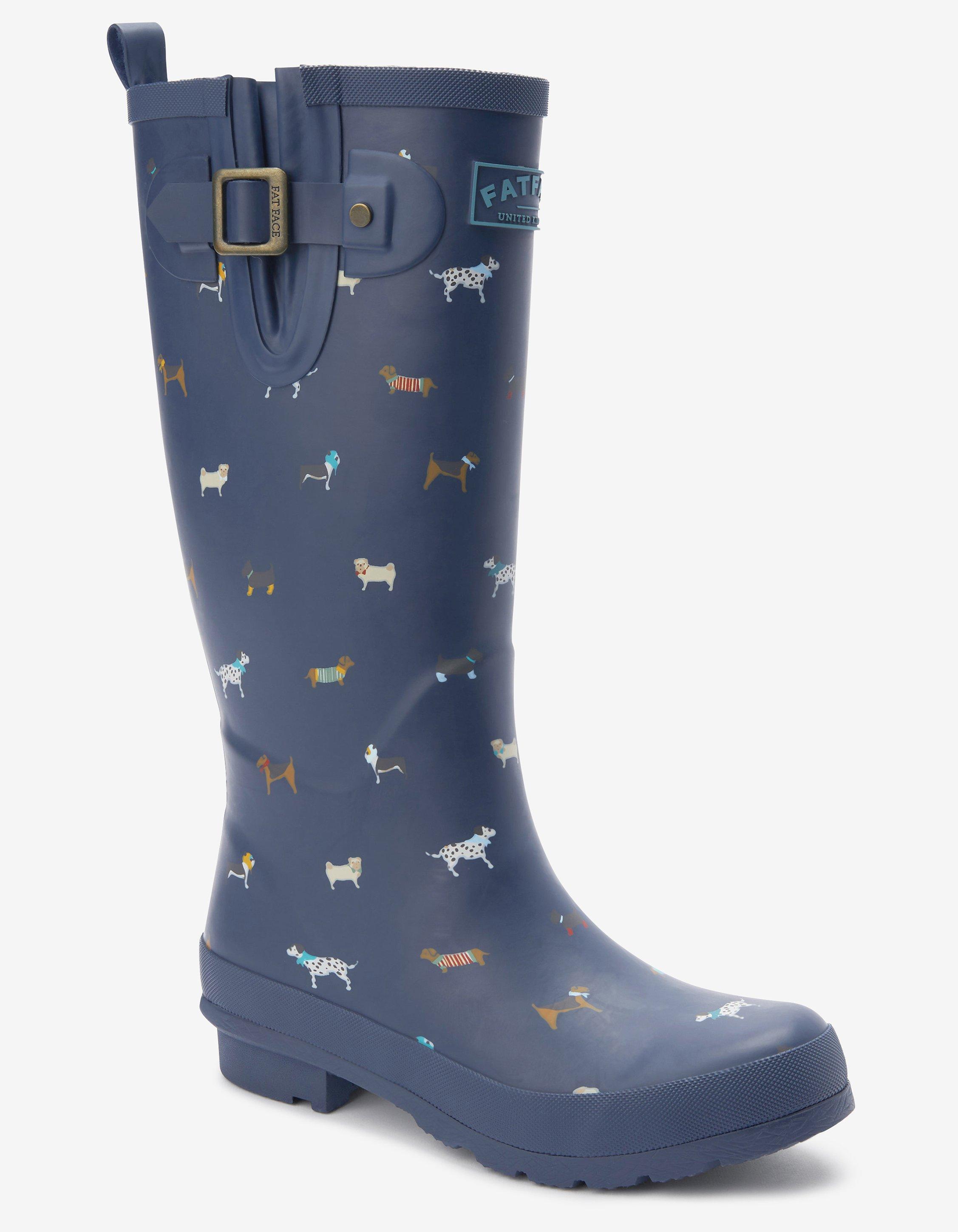 Dog 2025 patterned wellies