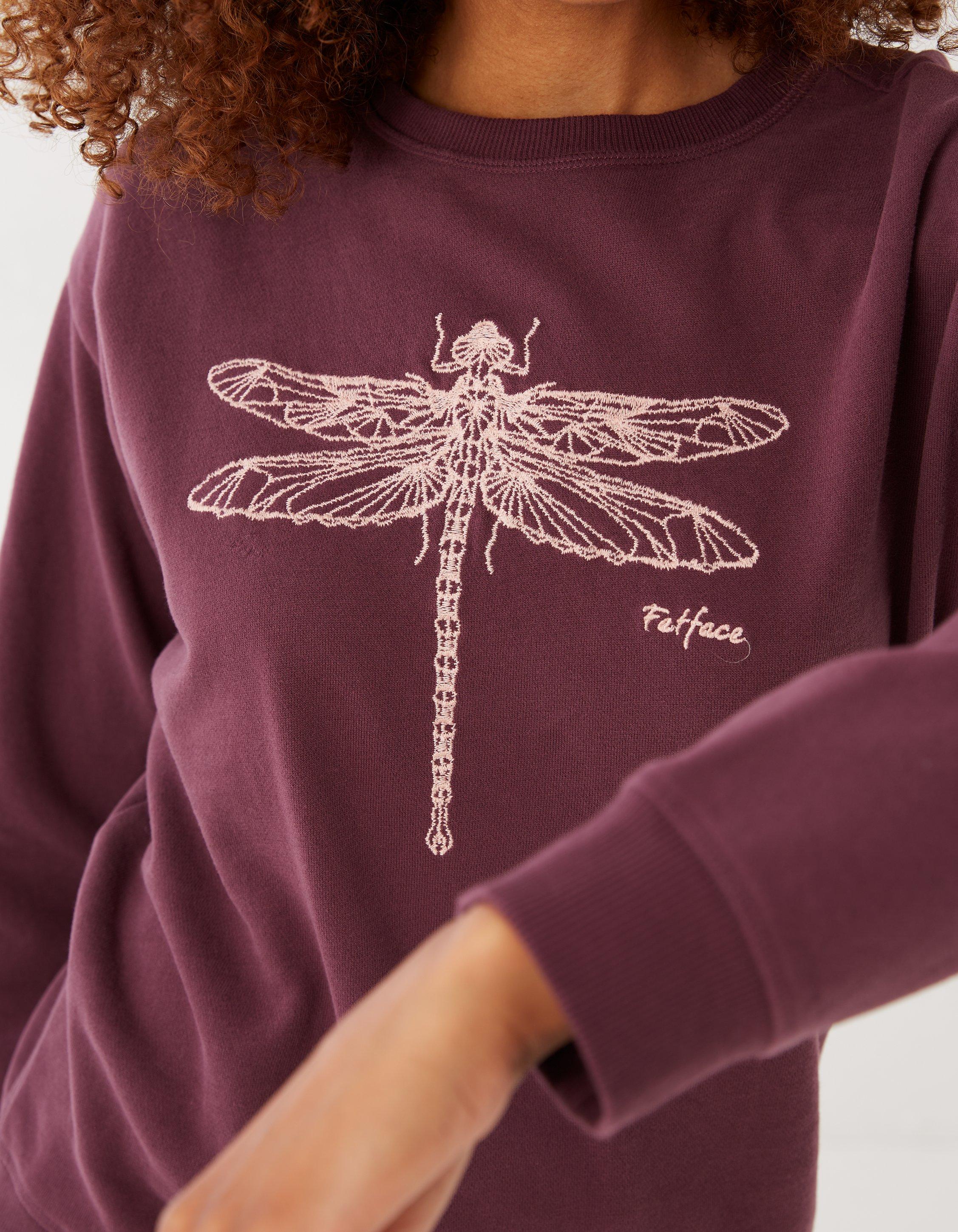 Jennifer Dragonfly Sweatshirt Sweatshirts Hoodies FatFace