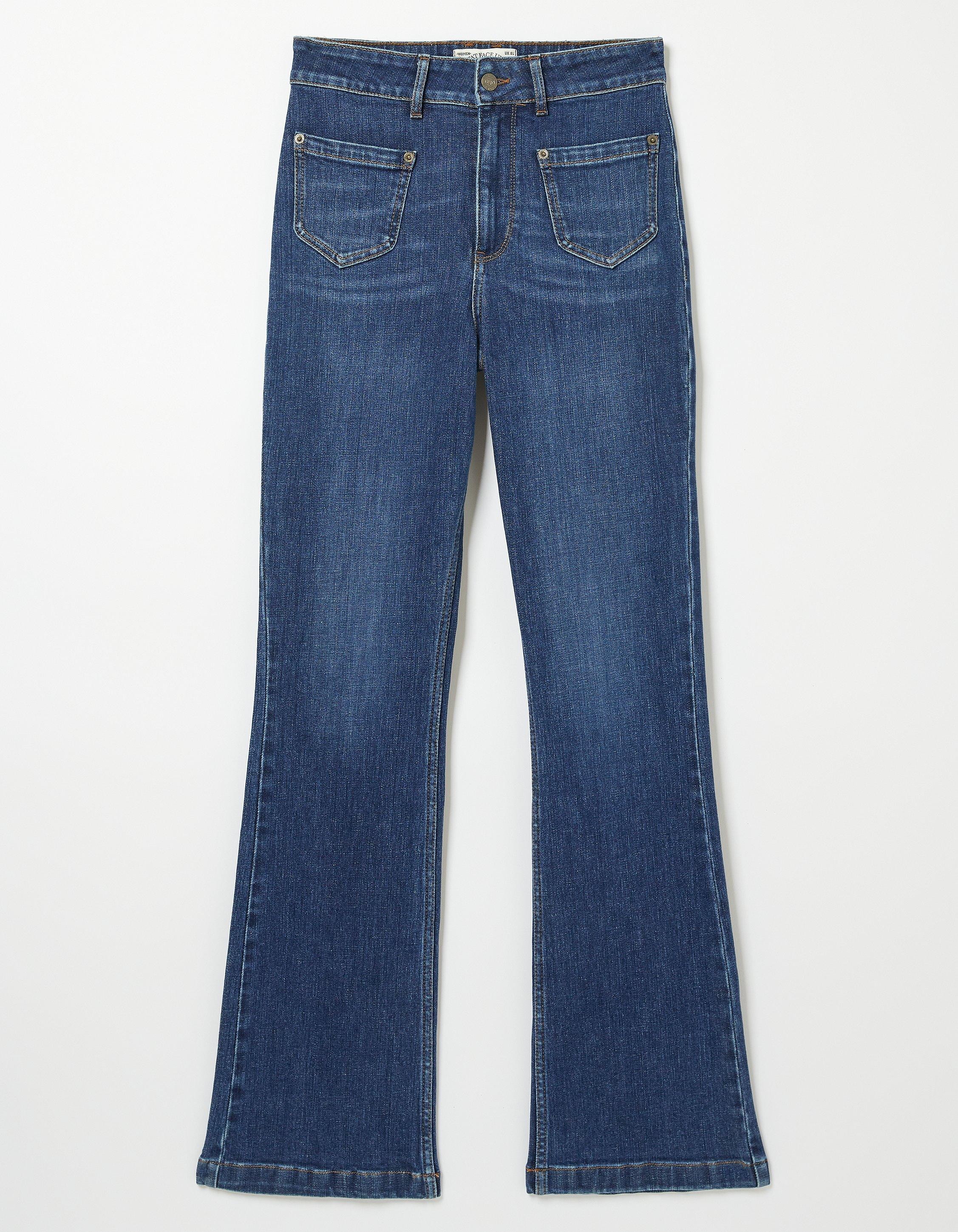 Women's Stretch Denim Kick Flare Jean