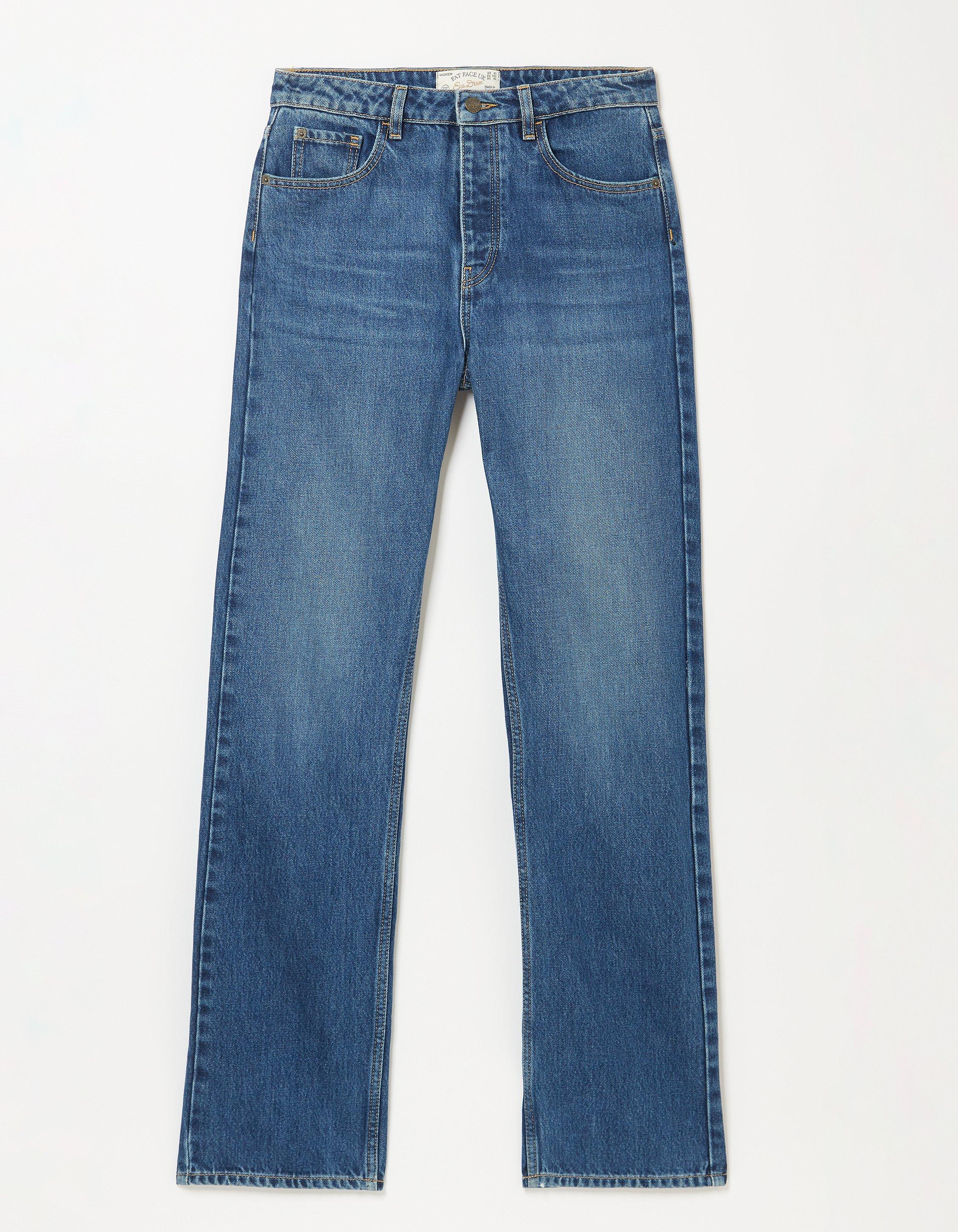 Mid Vintage Straight Jean In All Star Blue - Just Jeans Online