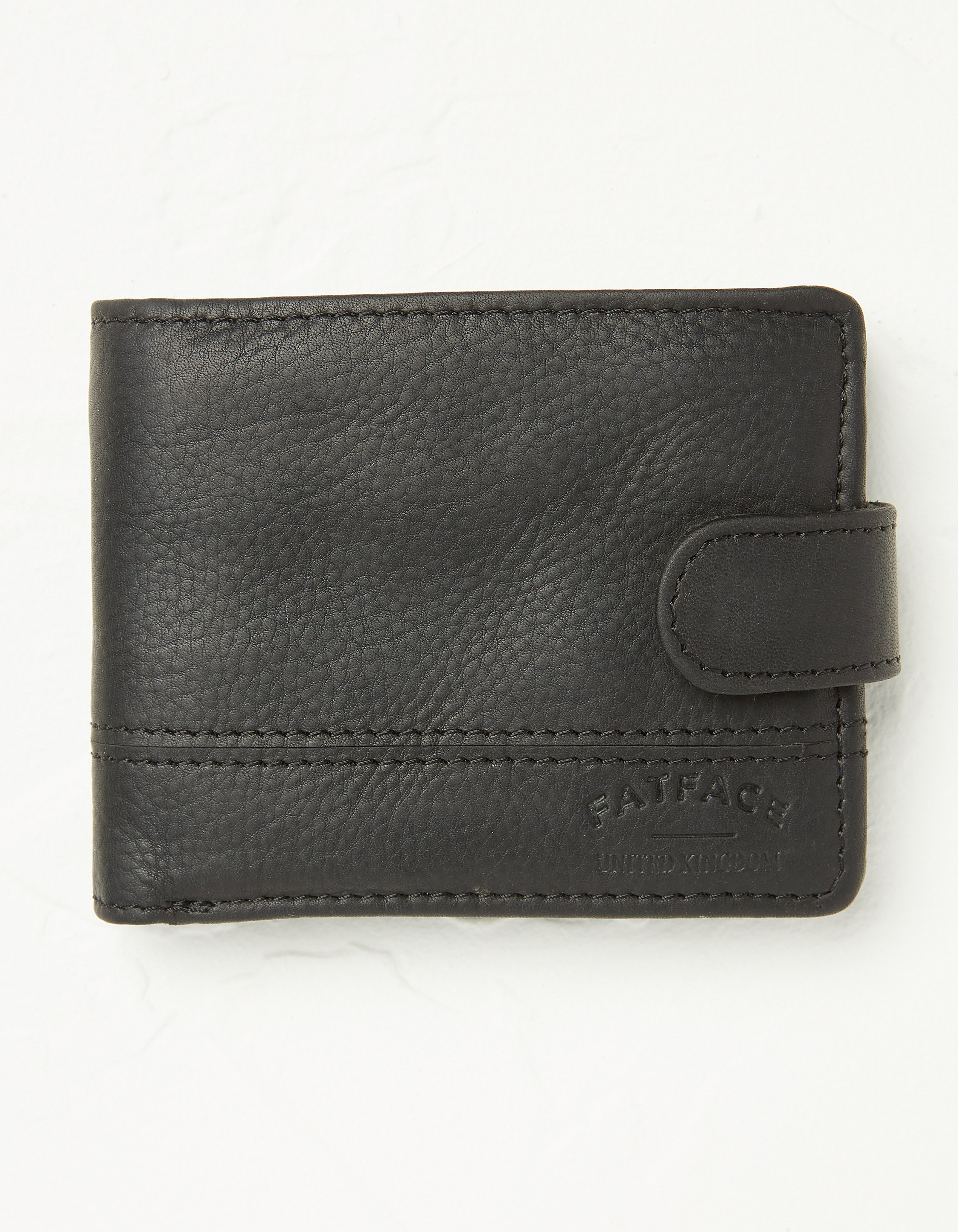 Mens Seamed Leather Wallet