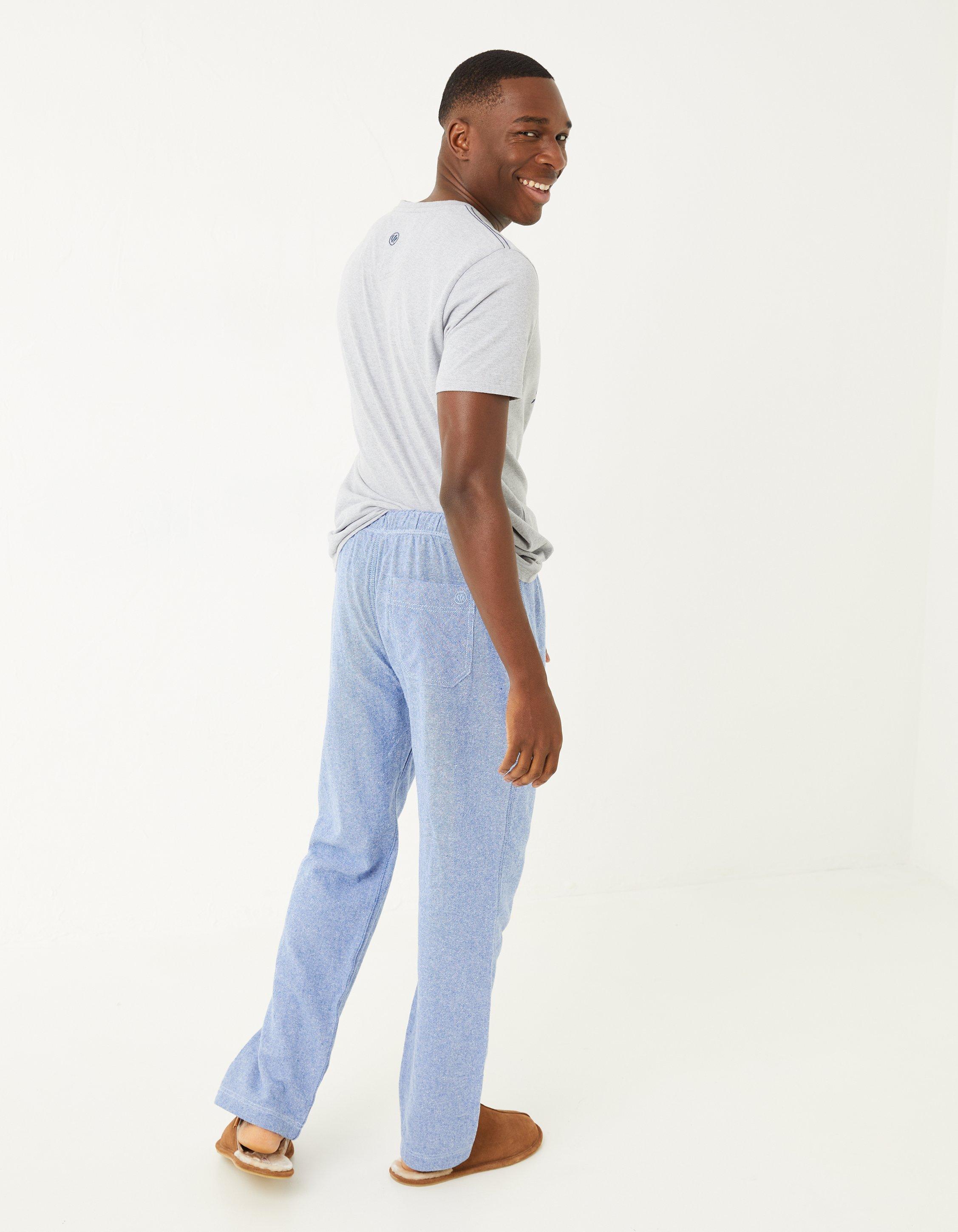 Brushed cotton best sale pyjama bottoms