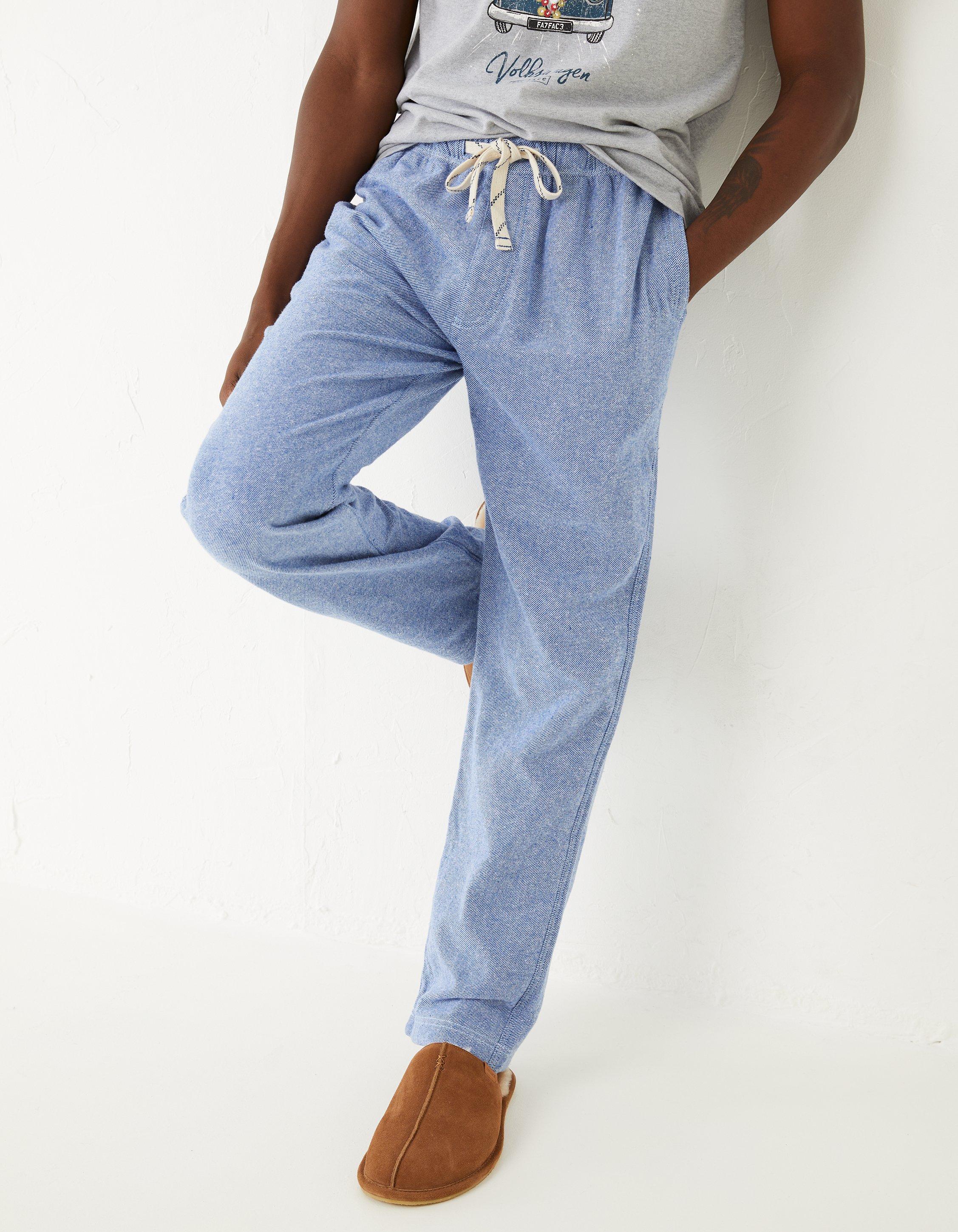 Brushed Twill Pajama Bottoms Nightwear Loungewear FatFace