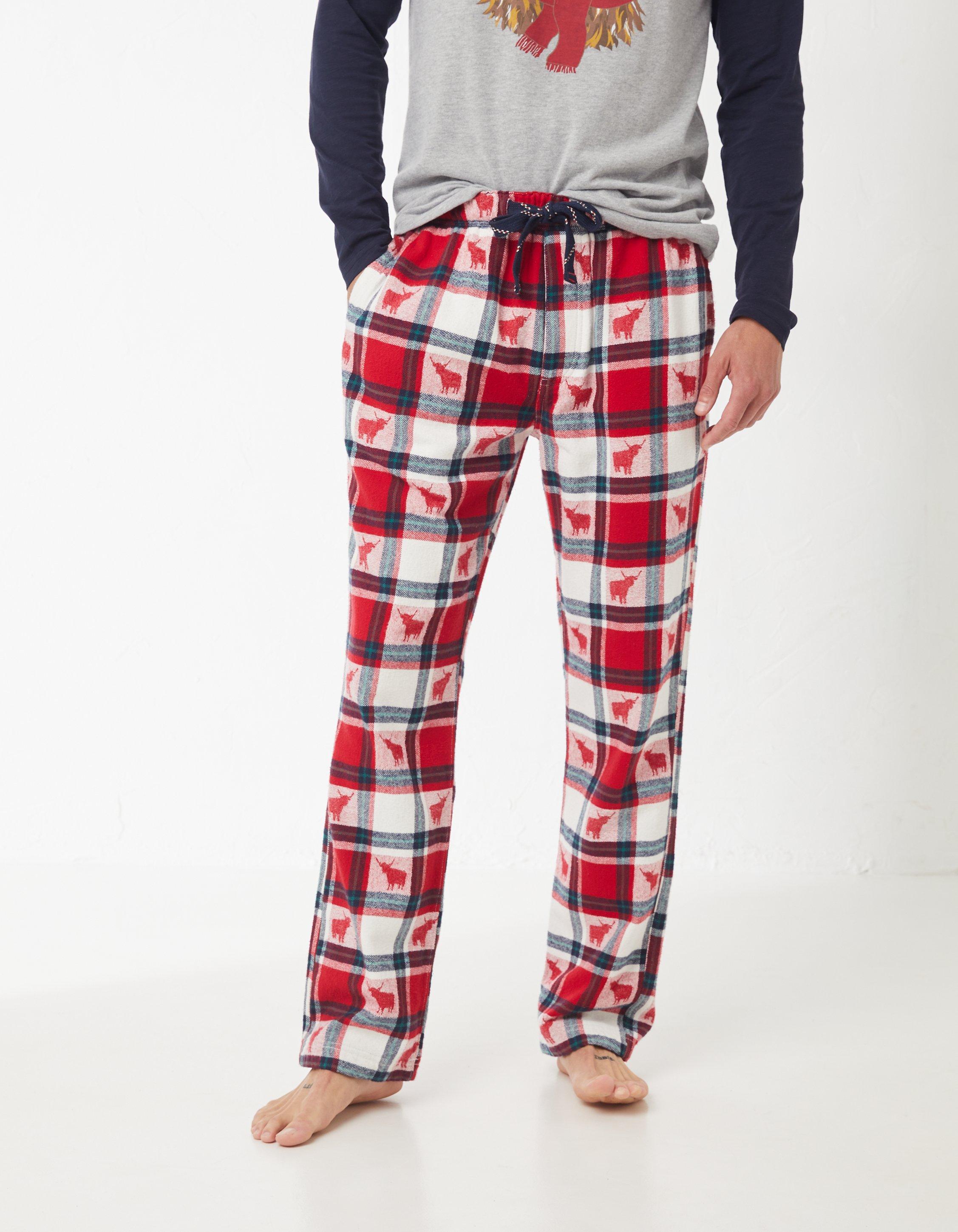 Adr Women's Plush Pajama Pants With Pockets, Joggers With