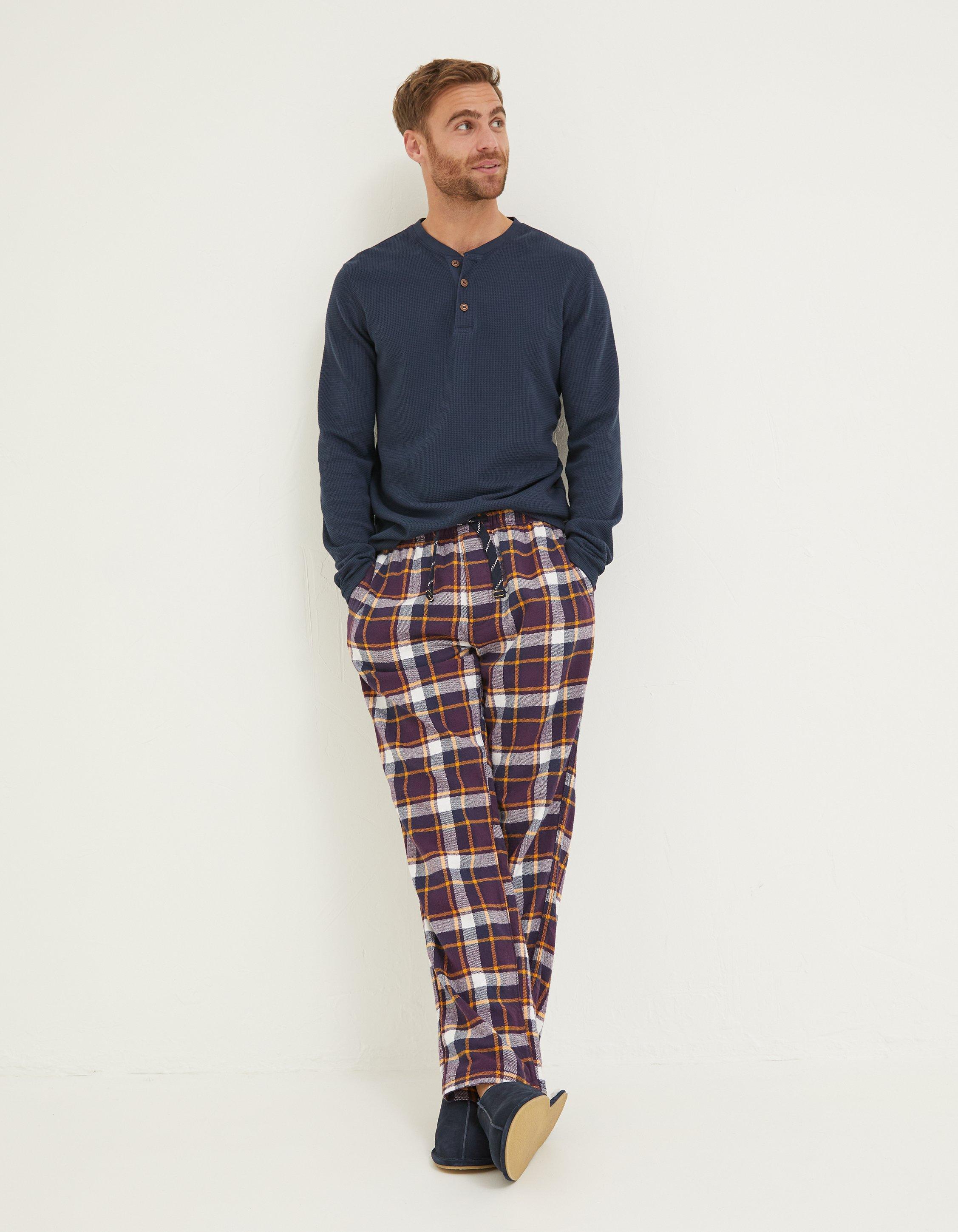 Mens tartan best sale pyjamas bottoms