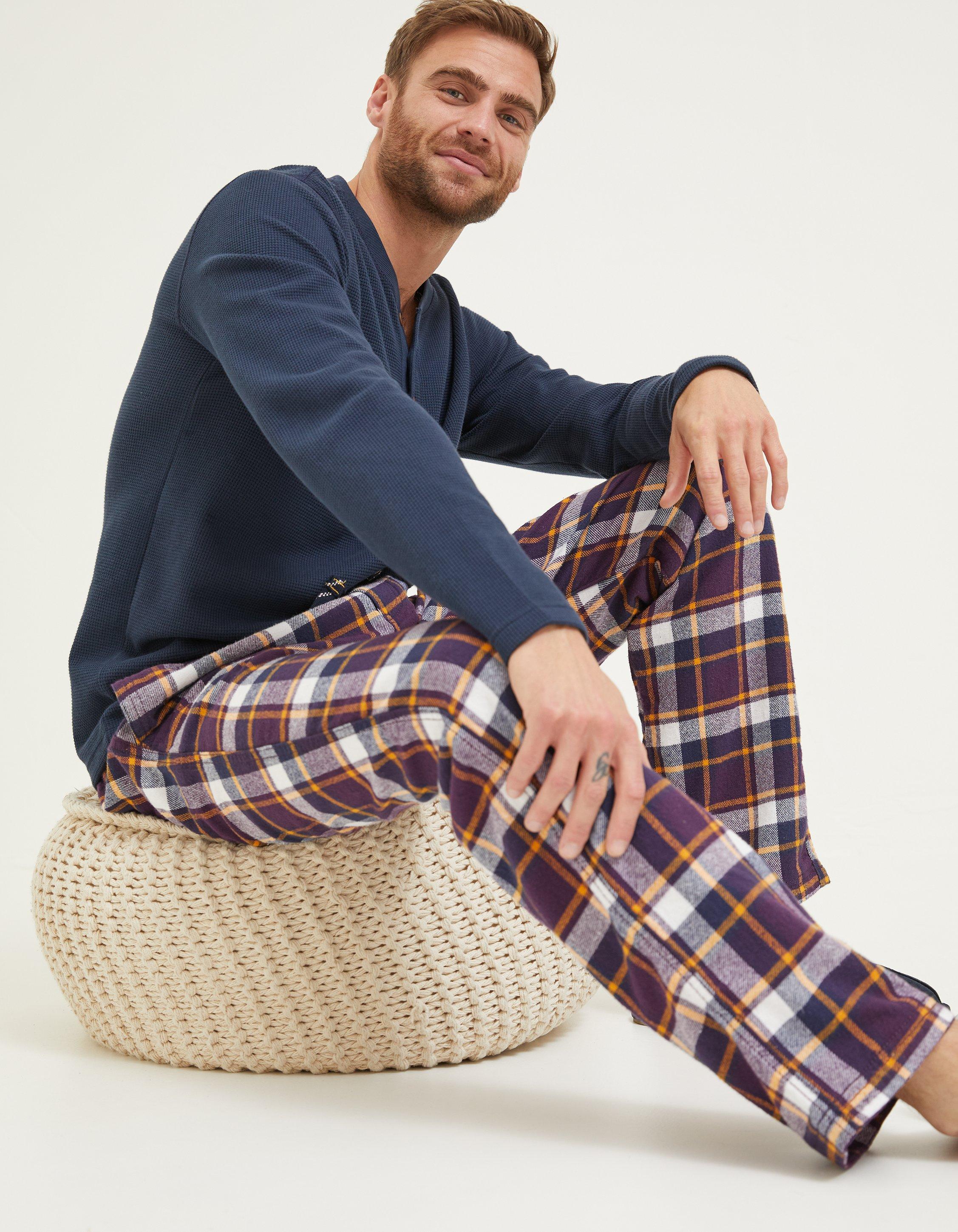 Checked pyjamas bottoms new arrivals