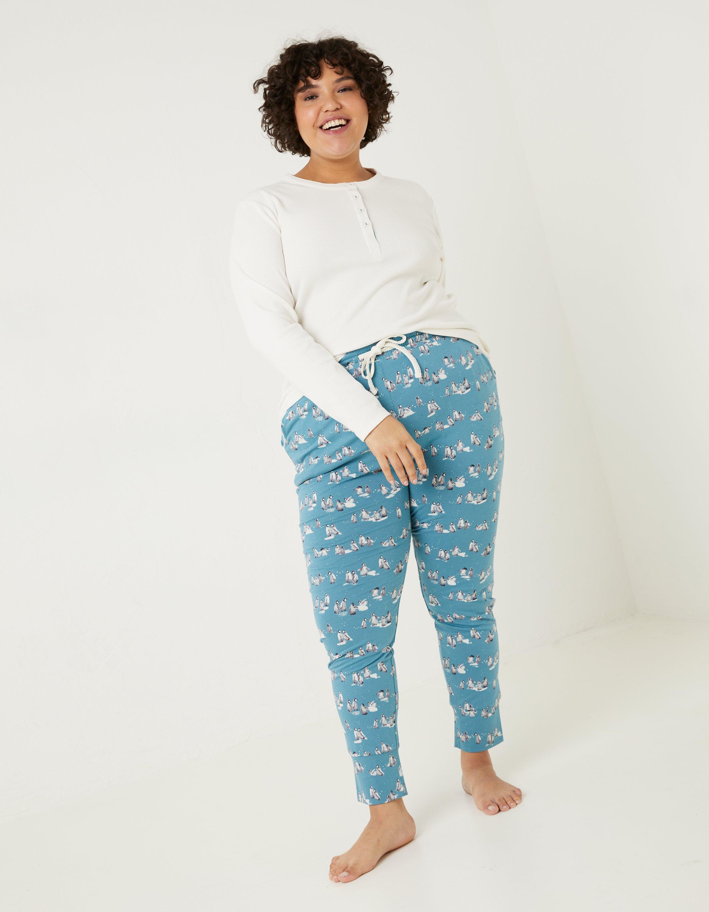 Plus size penguin online pajamas