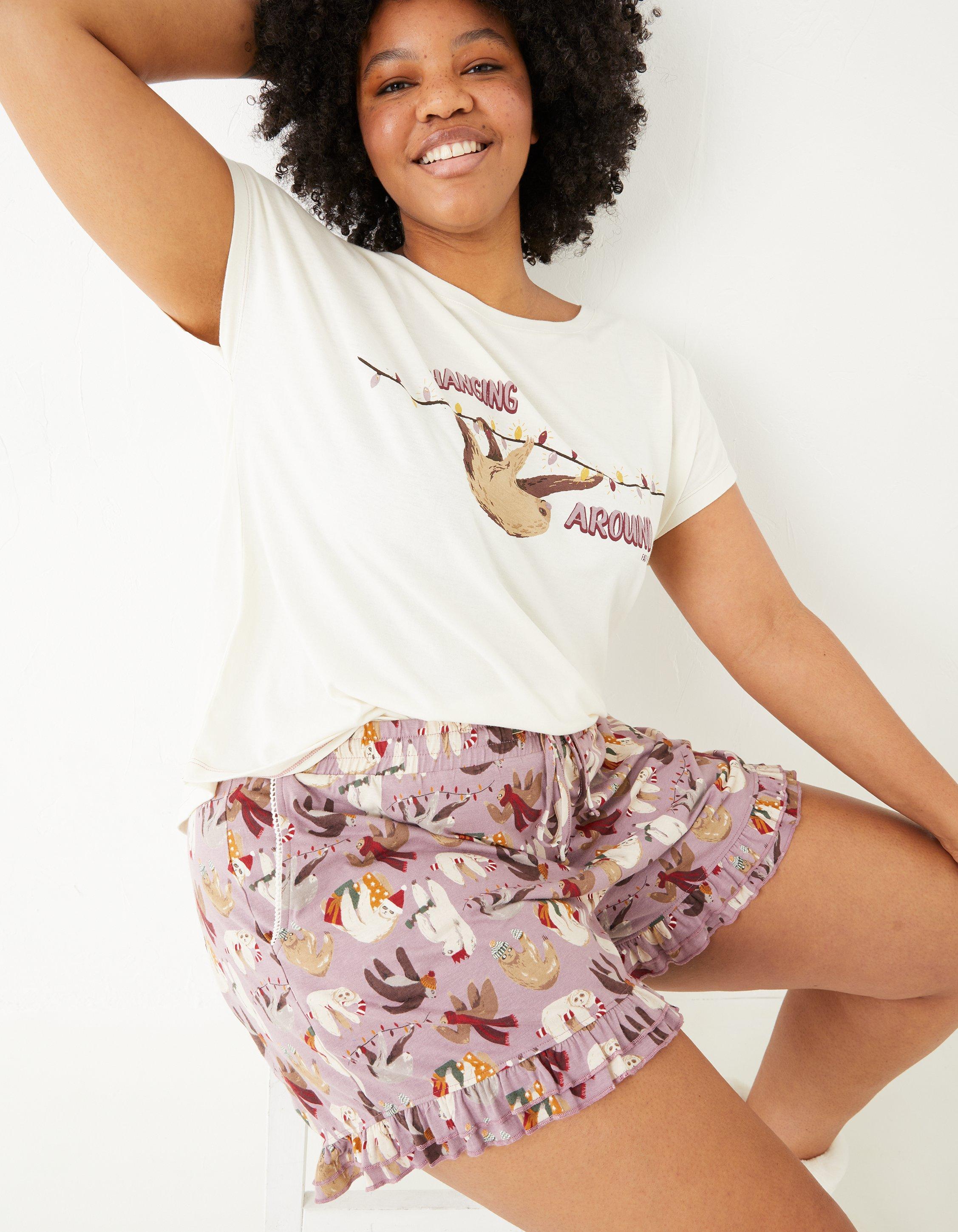 Sloth best sale short pyjamas