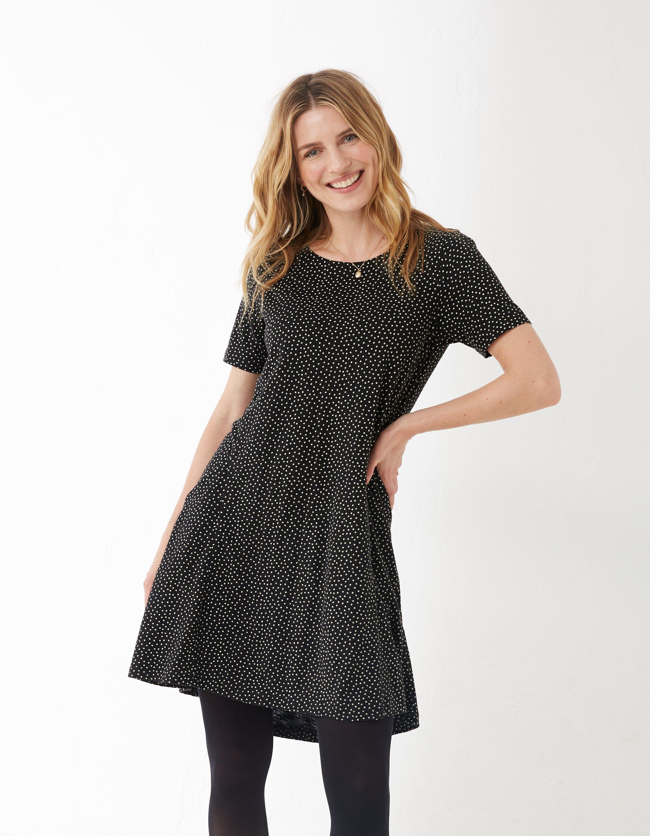 Simone Spot Dress Dresses FatFace