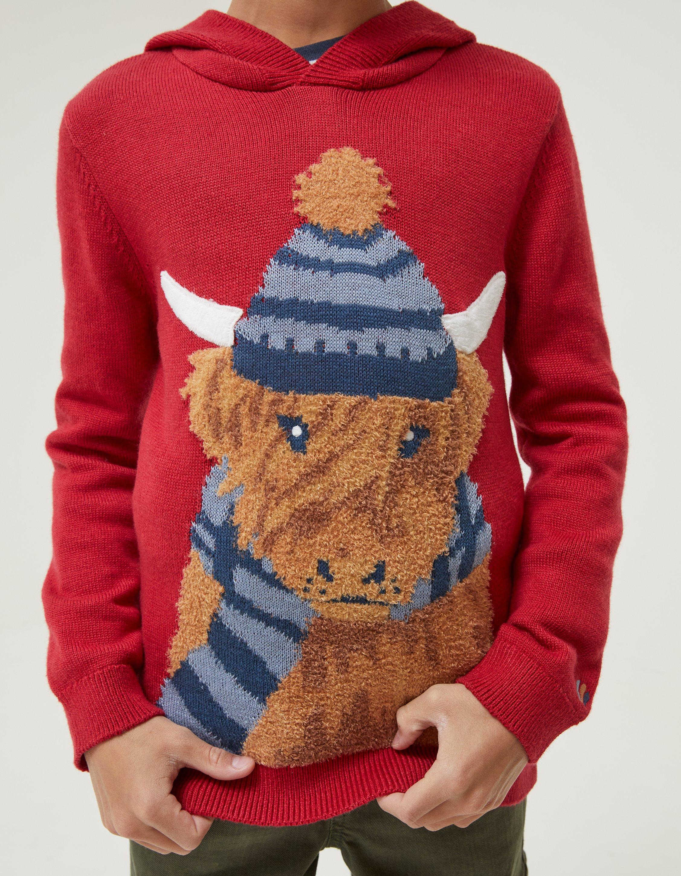 Cow christmas outlet jumper