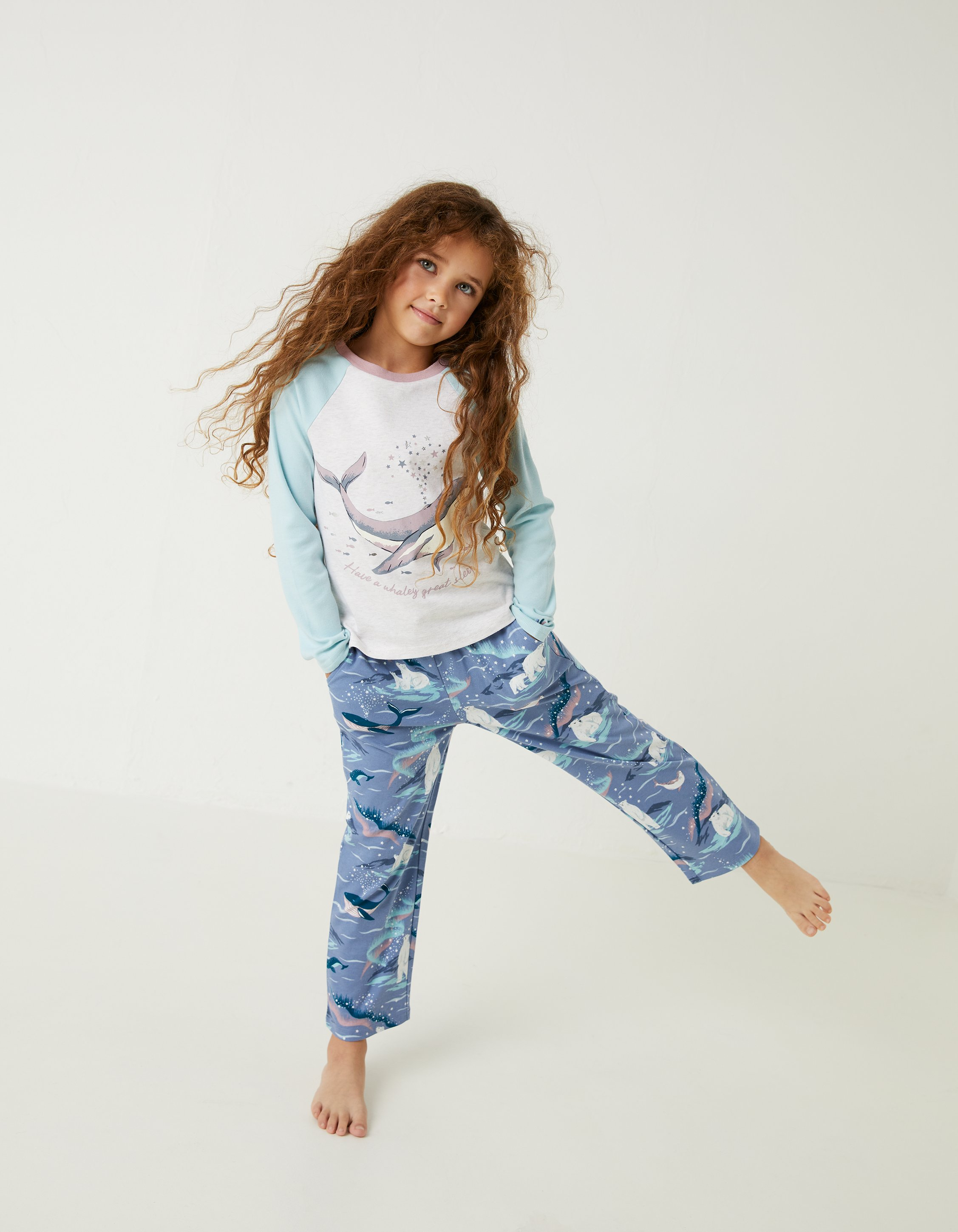 Kid's Whale Pyjama Set