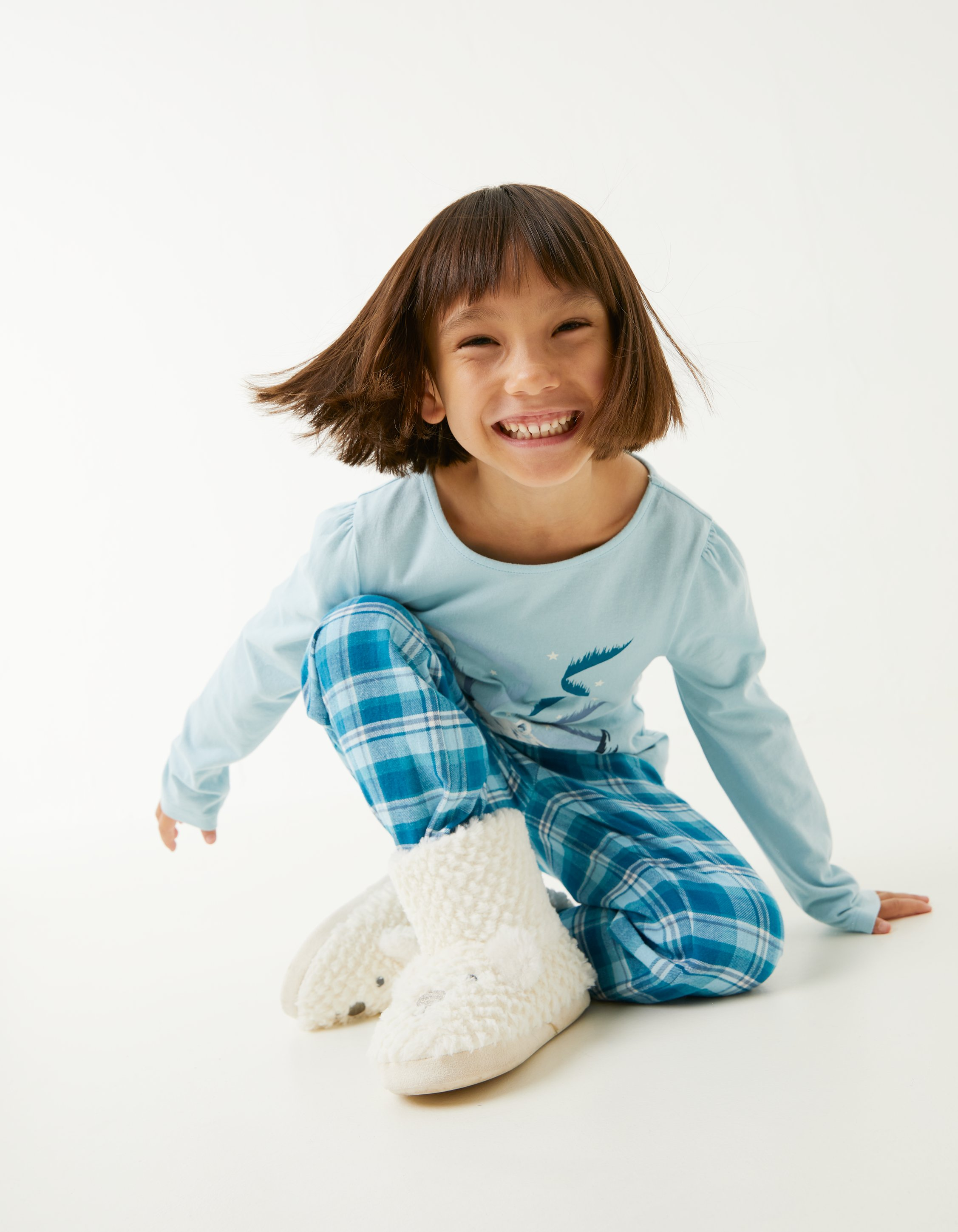 Kid's Perry Polar Bear Pyjama Set