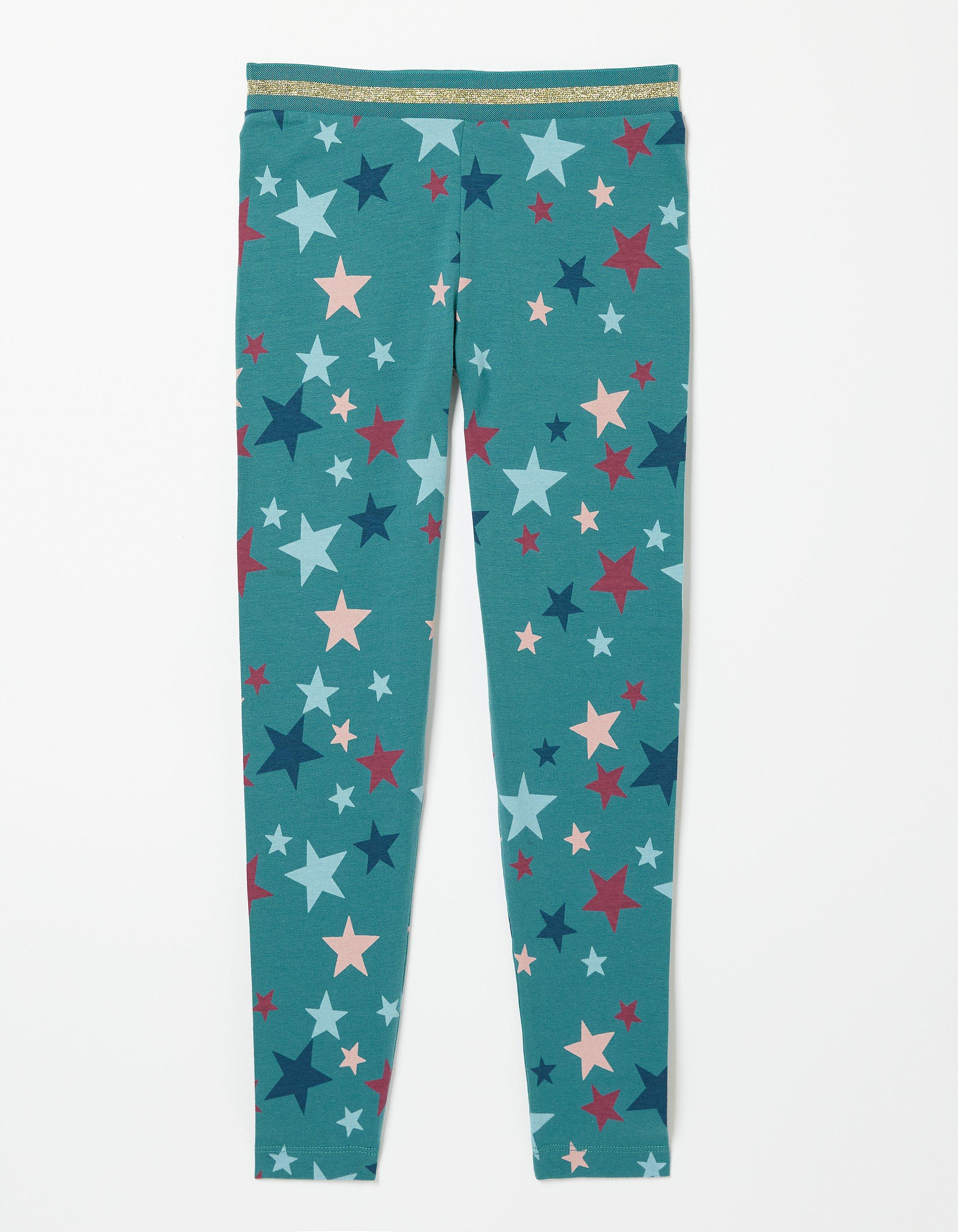 Star printed outlet leggings