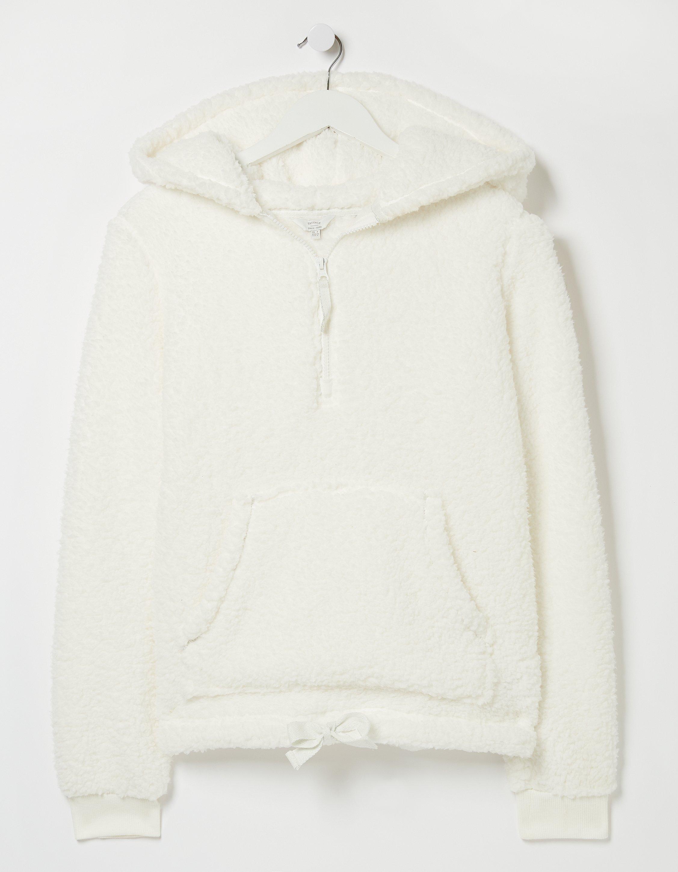 Fat face fleece online lined hoodie