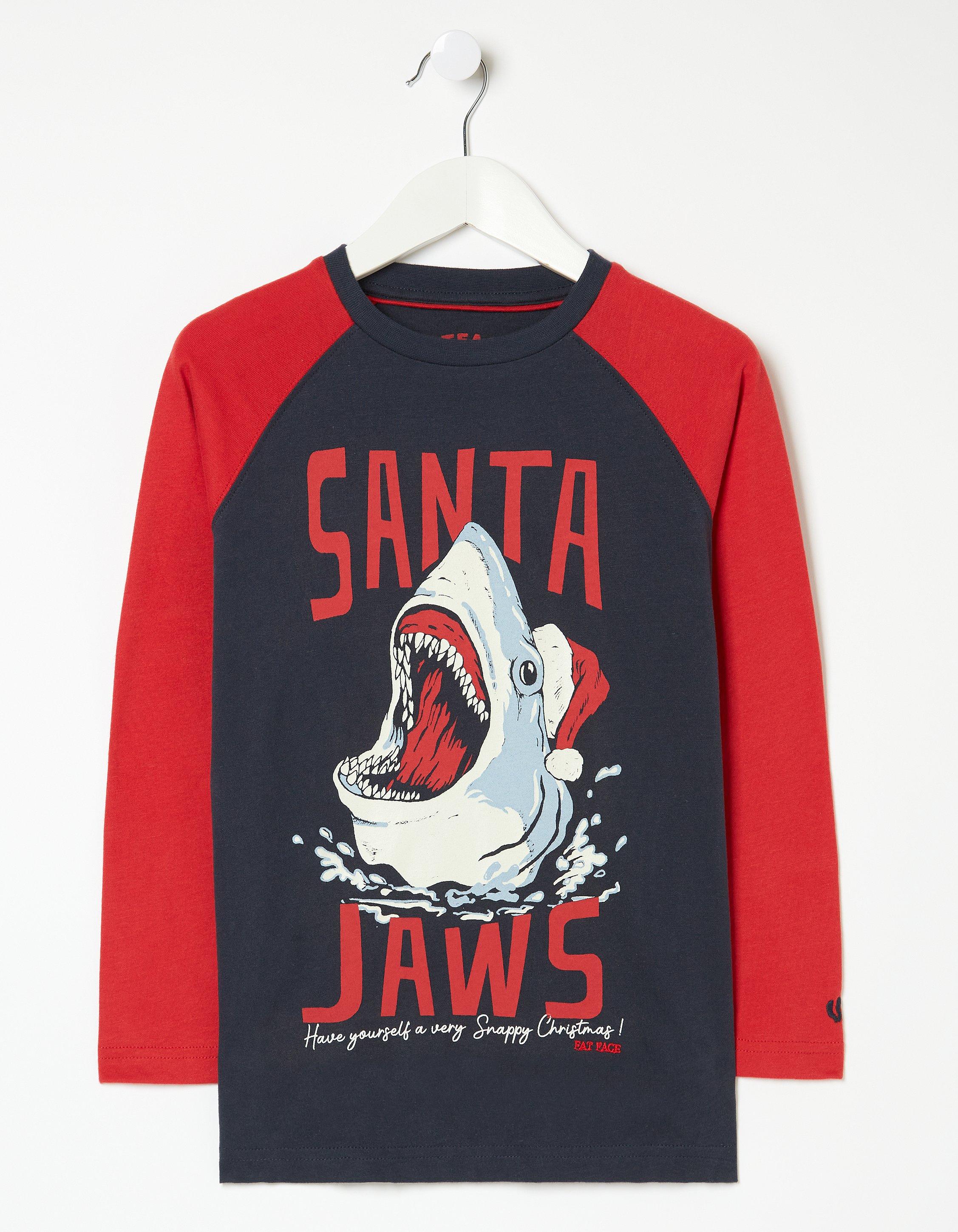 santa jaws shirt