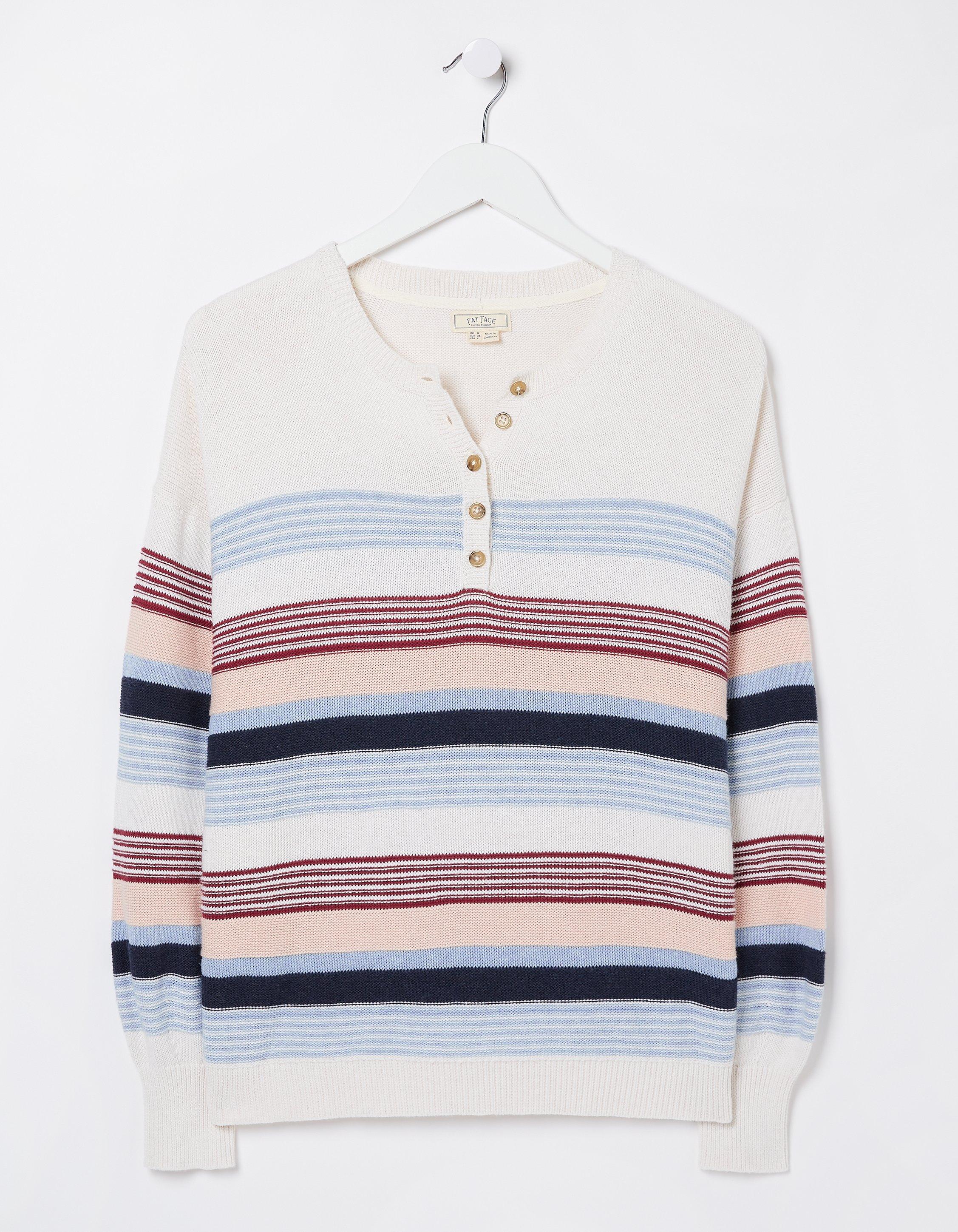 Waffle Henley Sweater