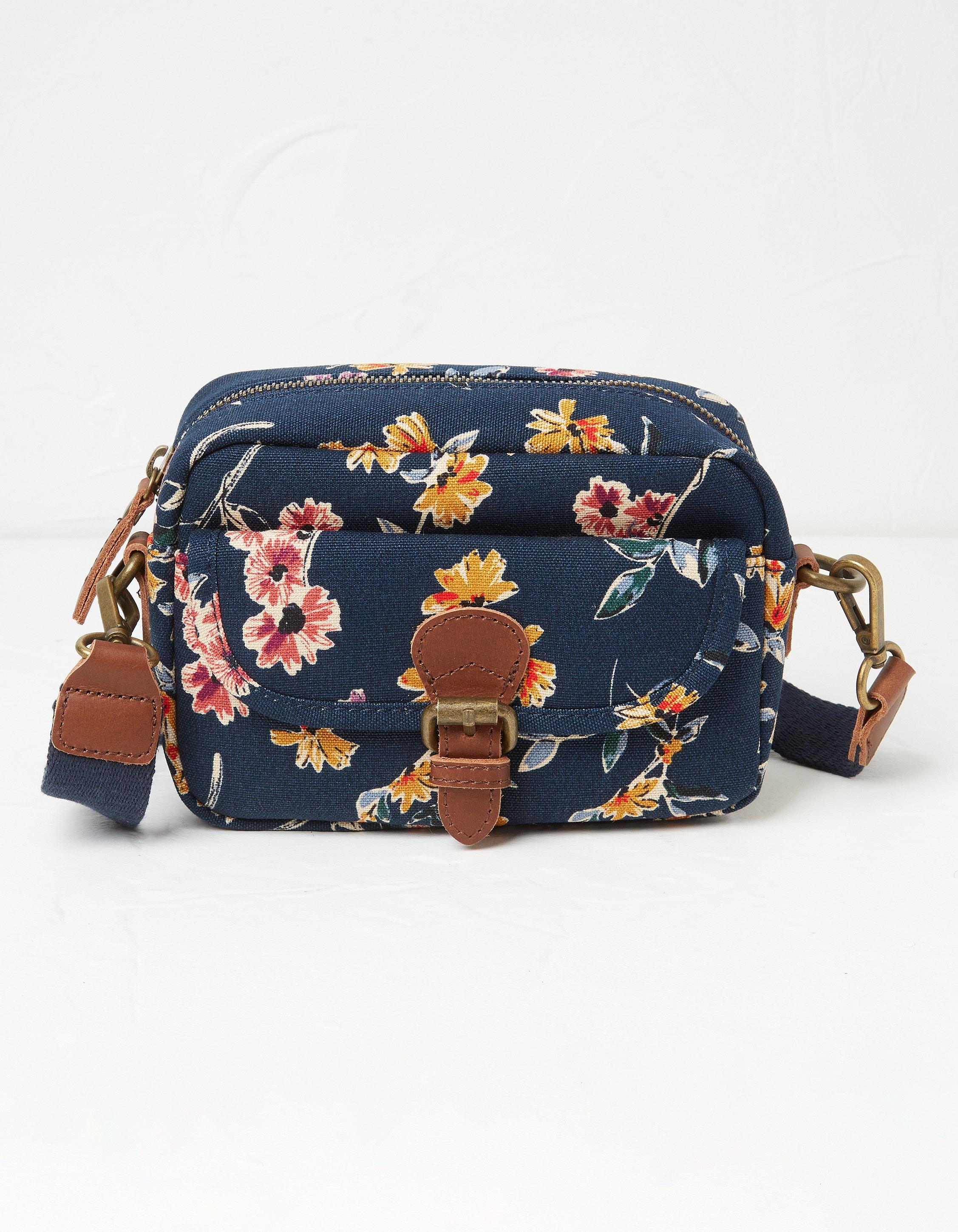 Floral camera cheap bag