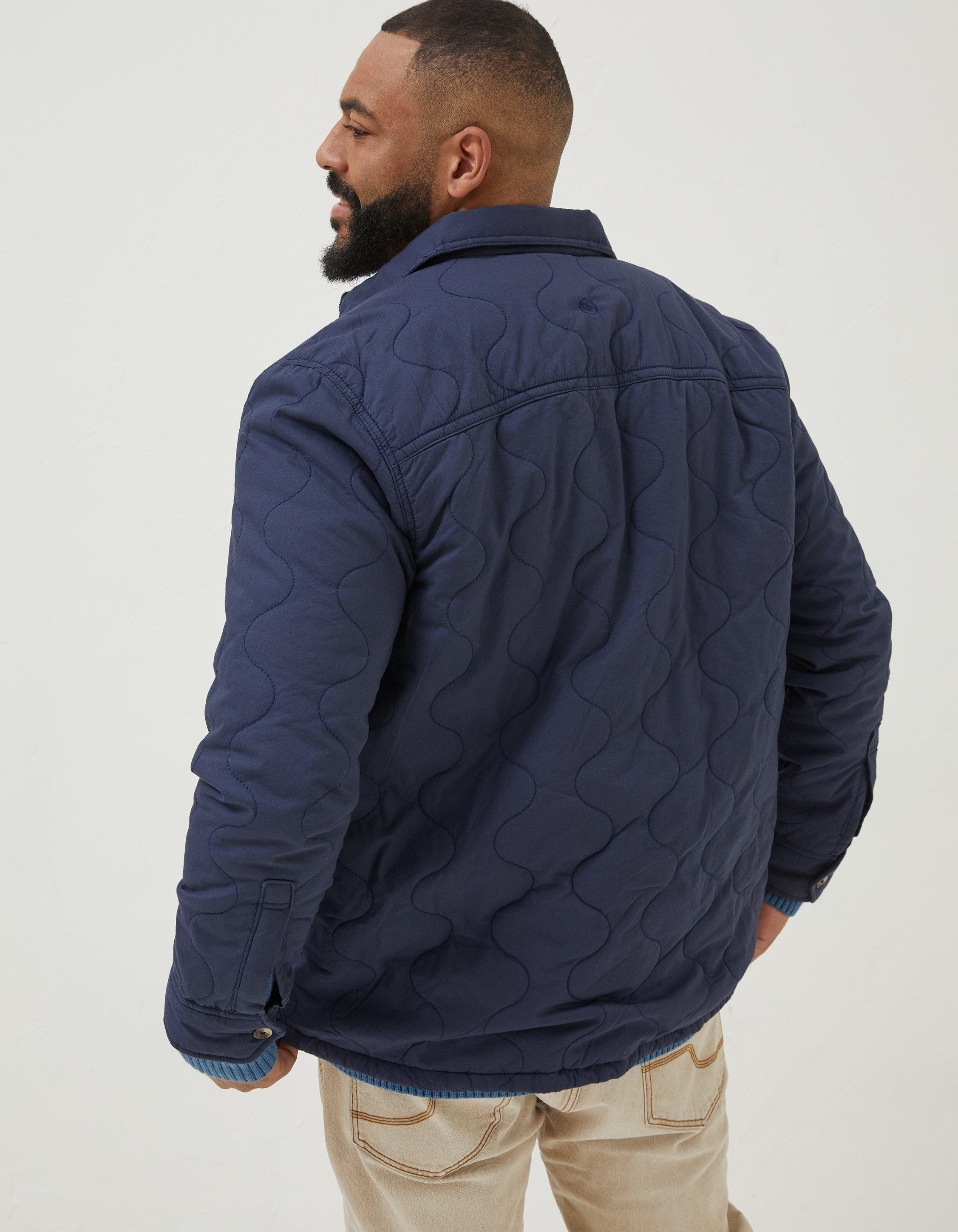 Scotch and soda shop quilted shirt jacket