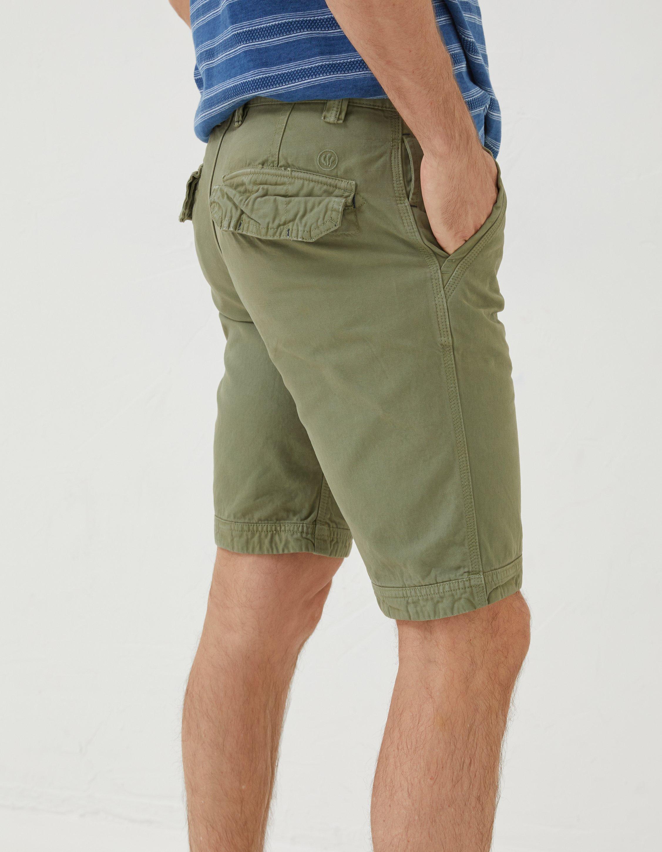 Flat-Front City Shorts