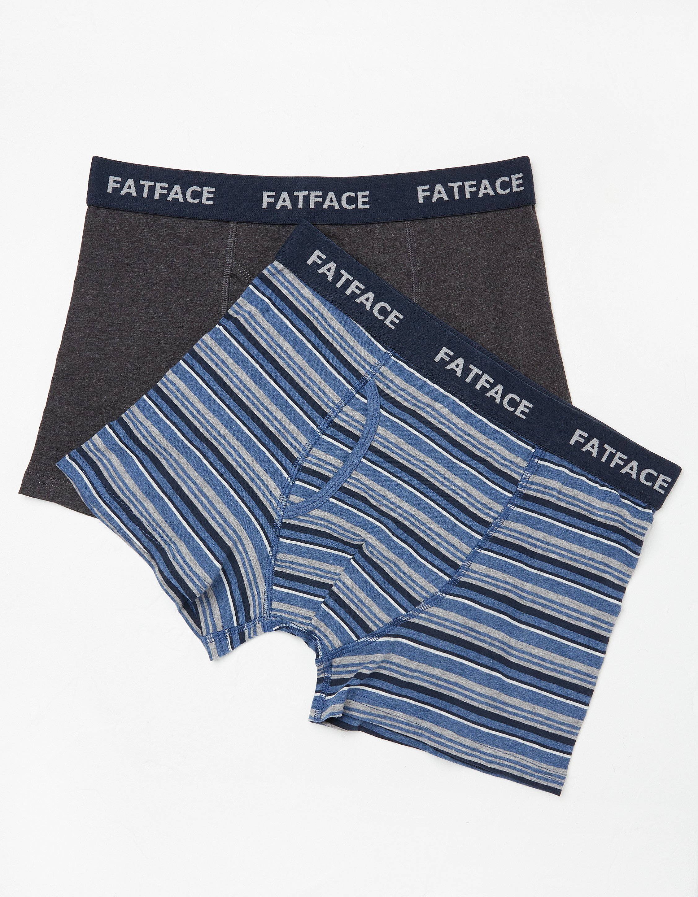 Mens Two Pack Wittering Stripe Boxers