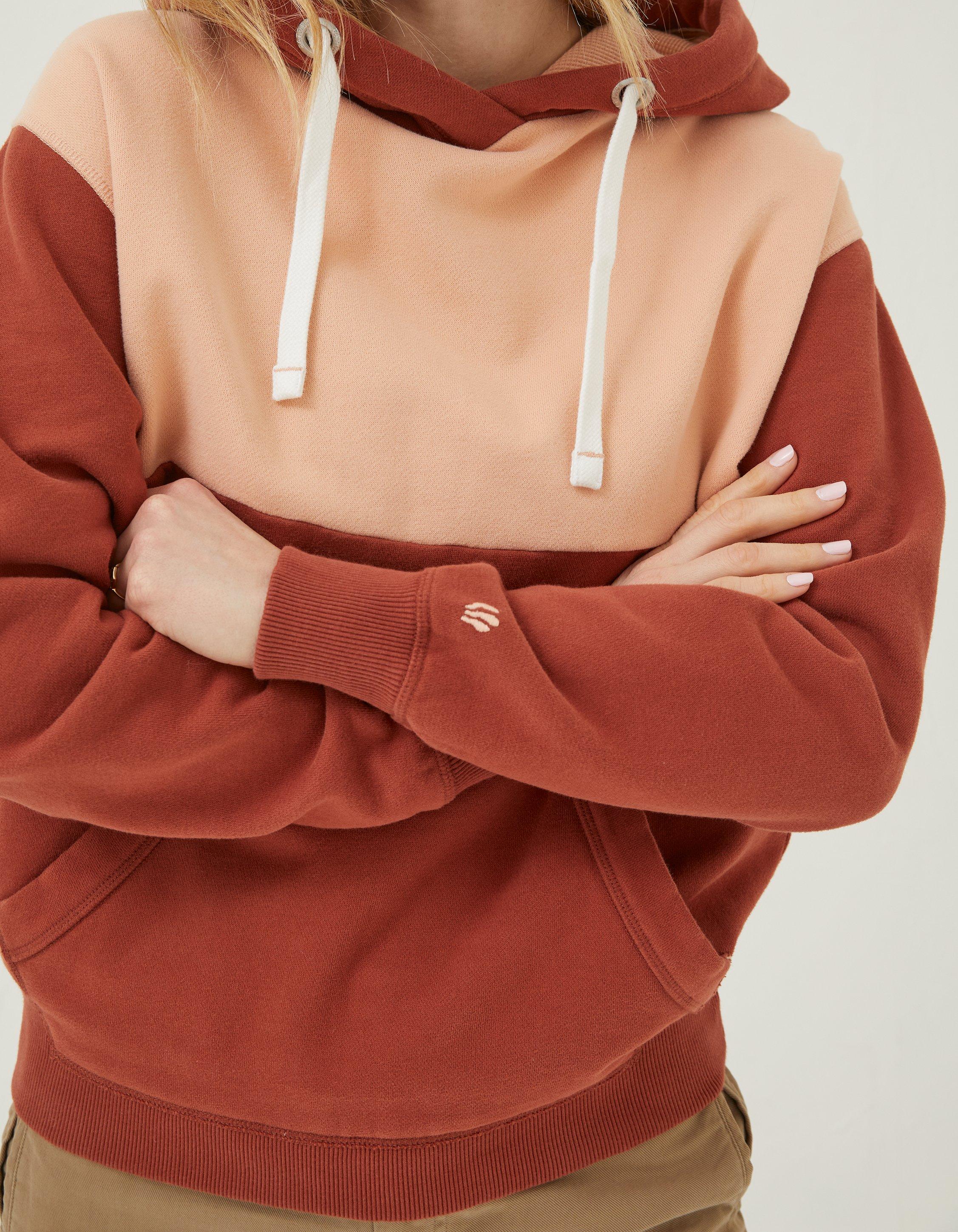 Champion colorblock hoodie urban outfitters hot sale