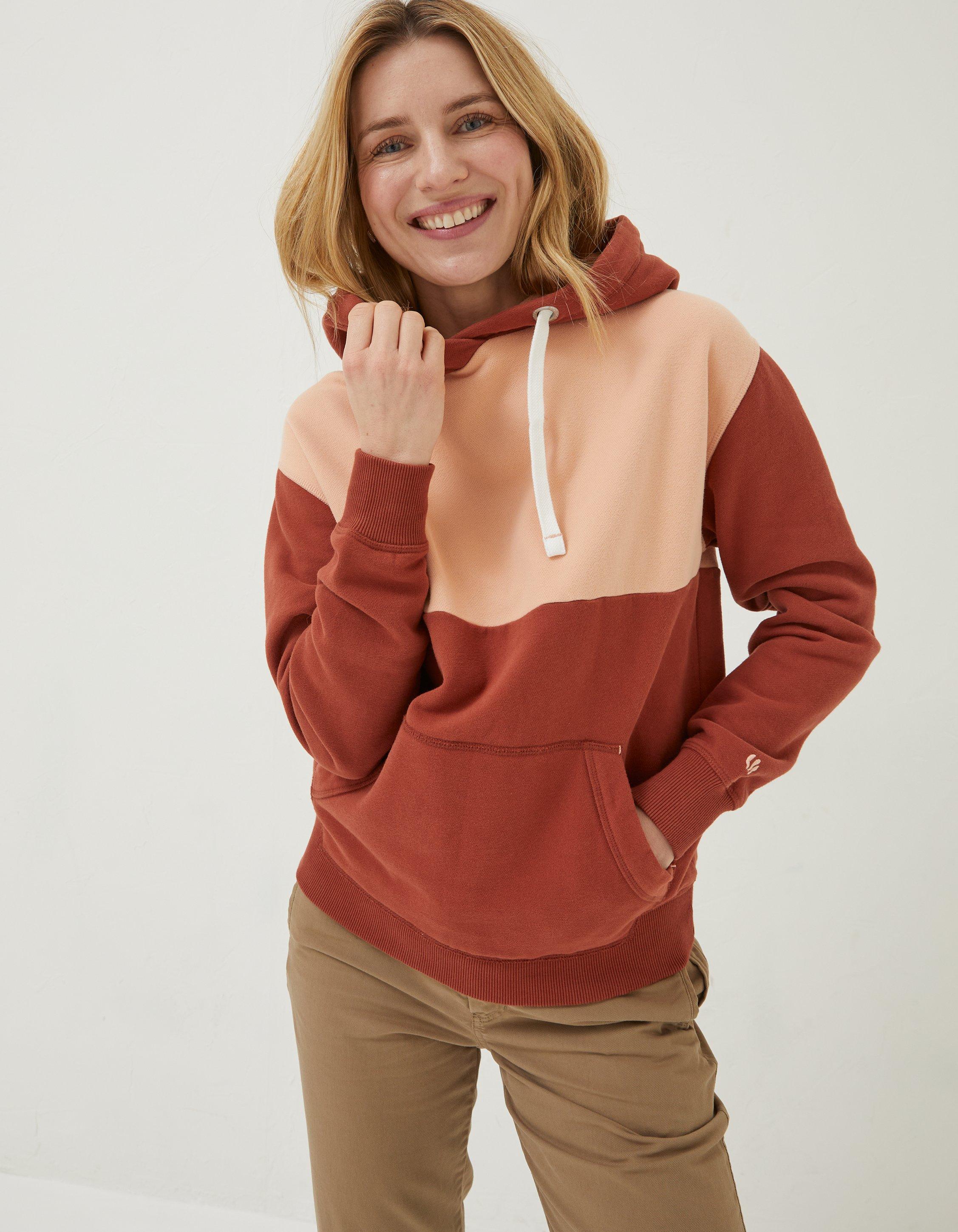 Izzy Color Block Hoodie Sweatshirts Hoodies FatFace