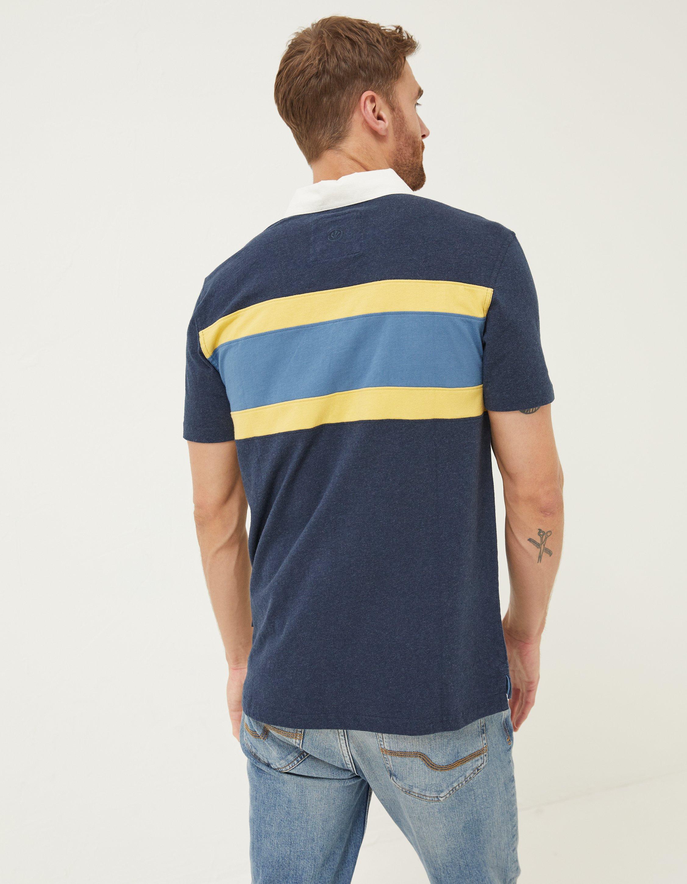 Chest top stripe polo