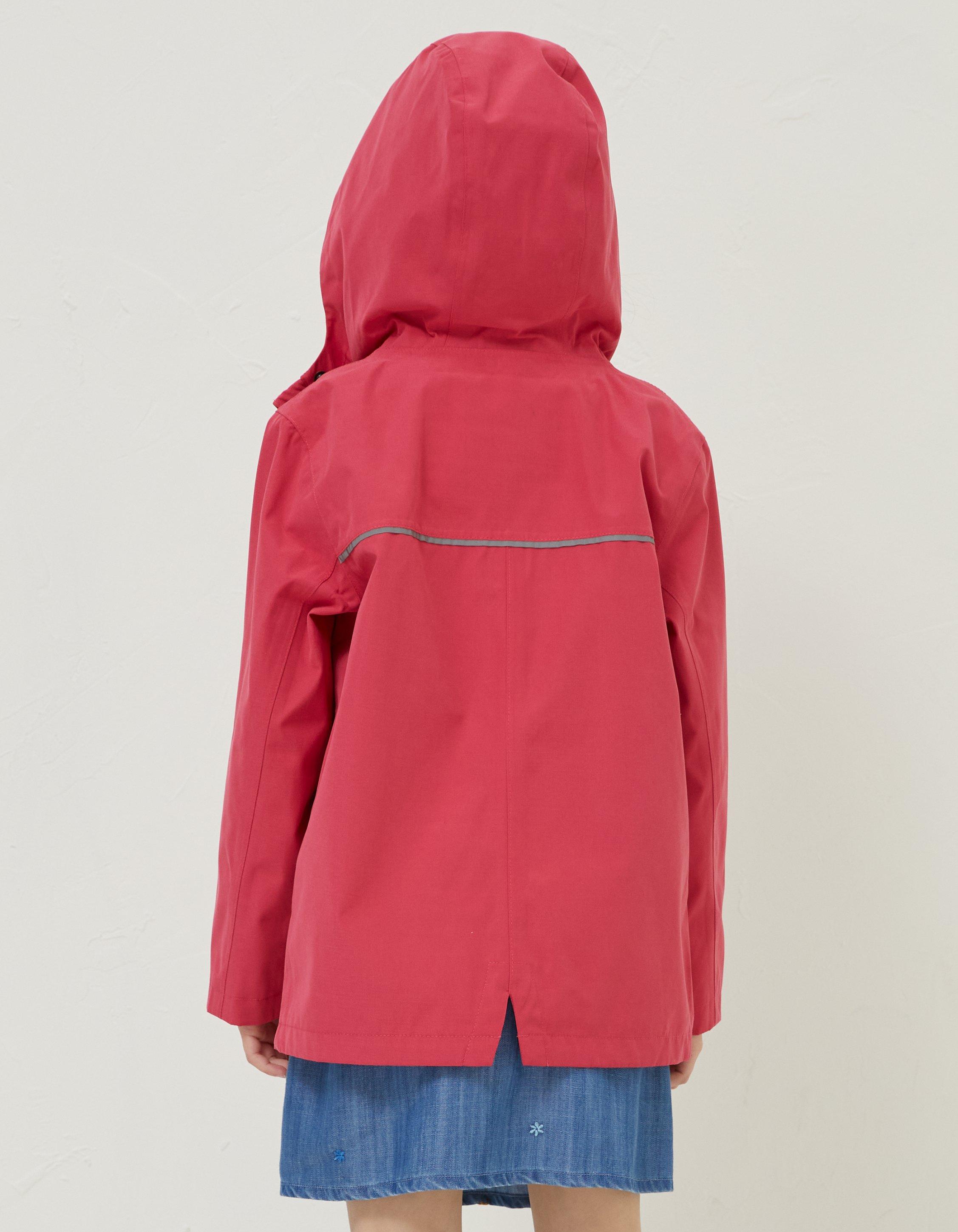 Girls red best sale waterproof coat