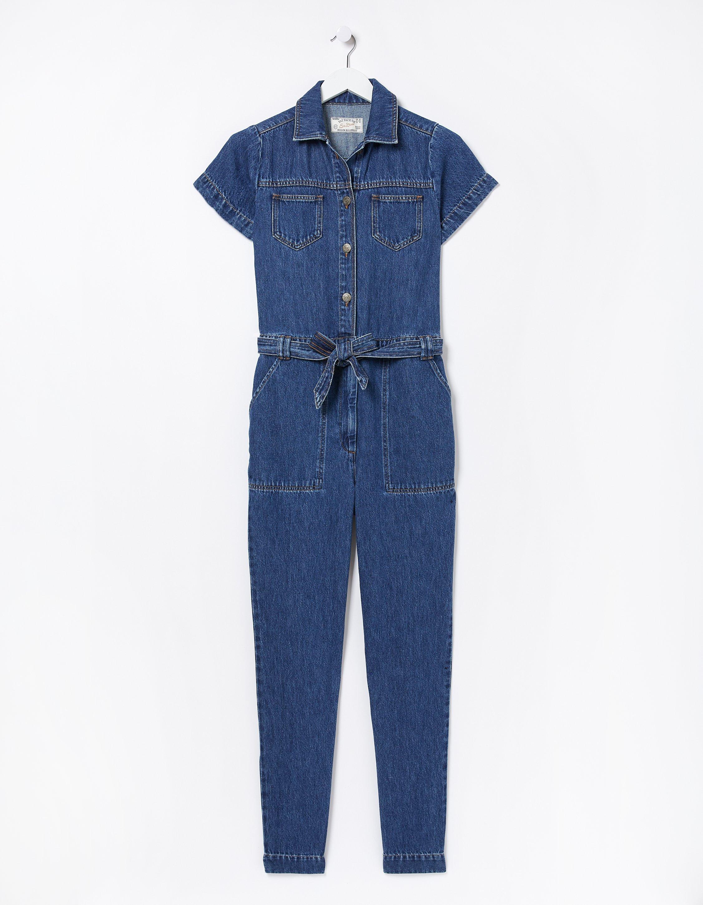 Imogen Overall, Medium Denim 6y