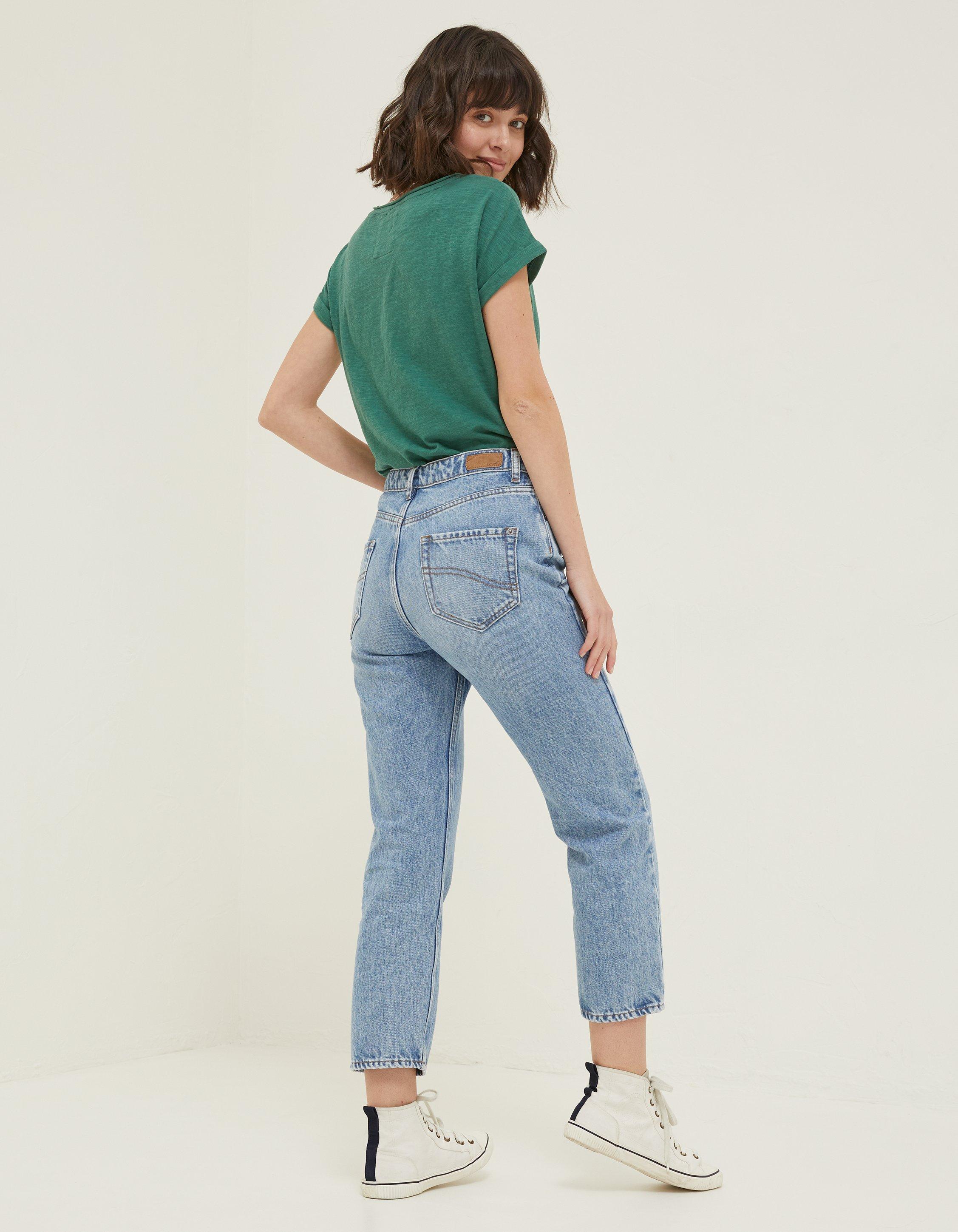 Sutton Straight Cropped Jeans, Jeans & Dungarees