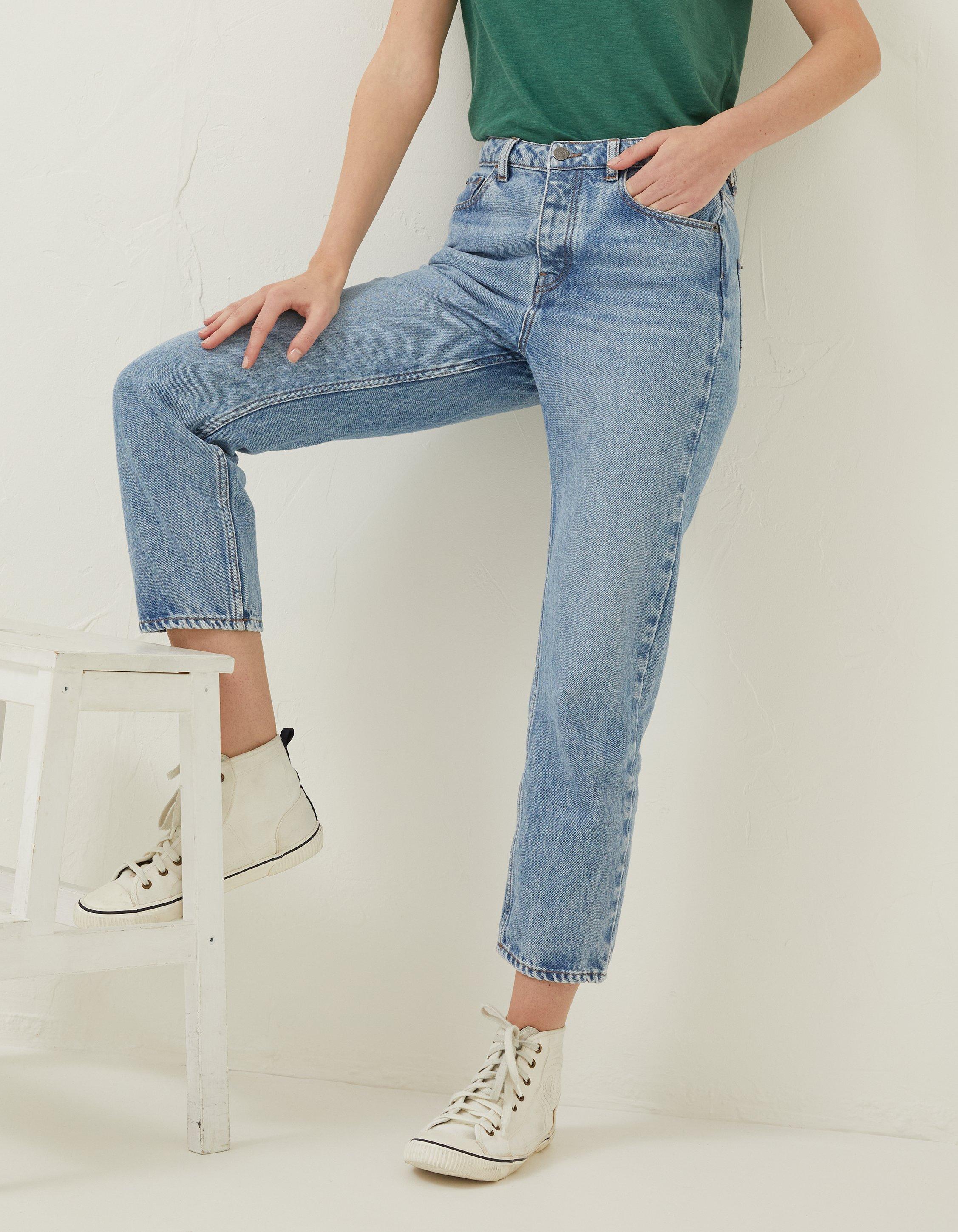 Light on sale cropped jeans