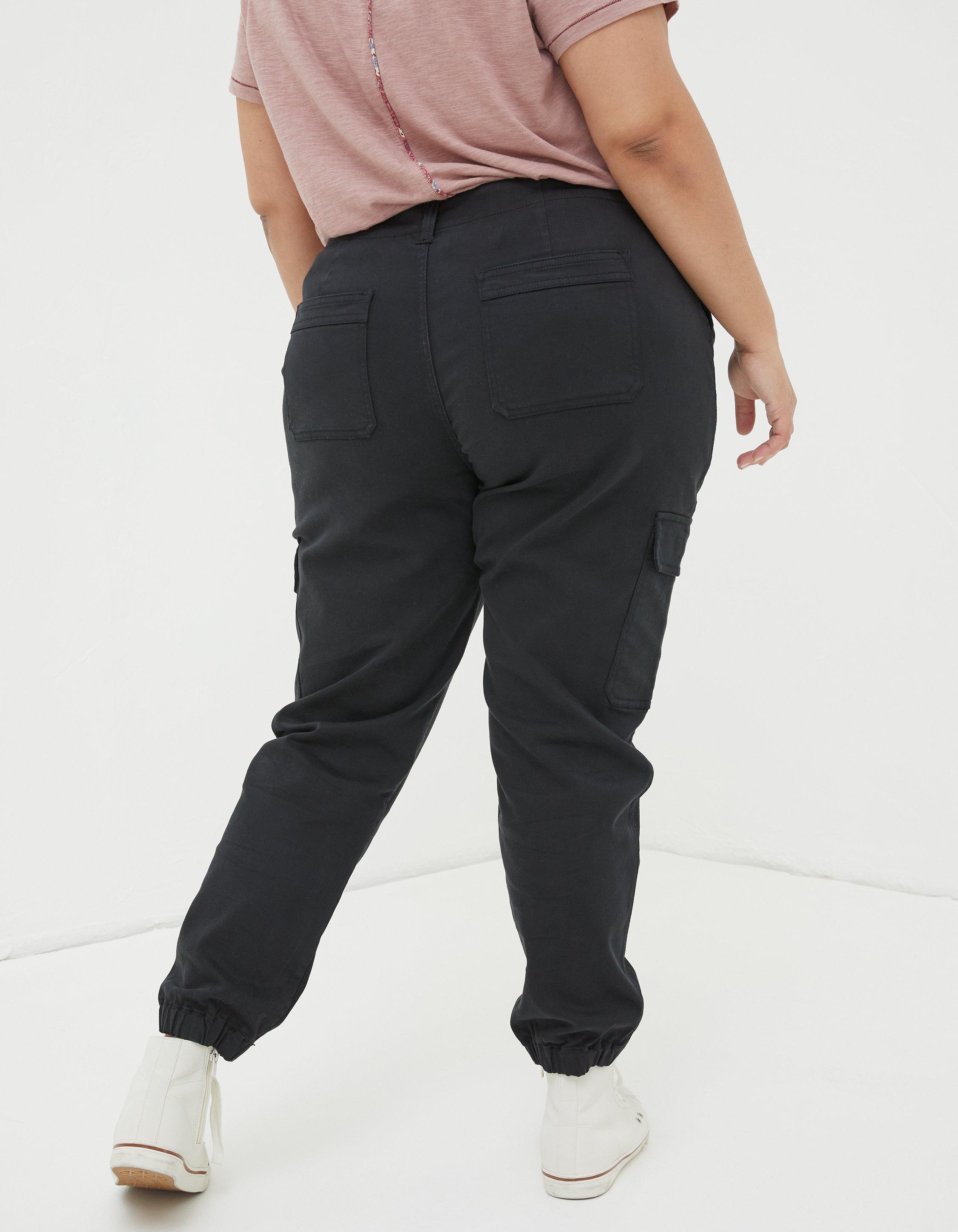 Plus Size Super Stretch Trouser Black Average Length