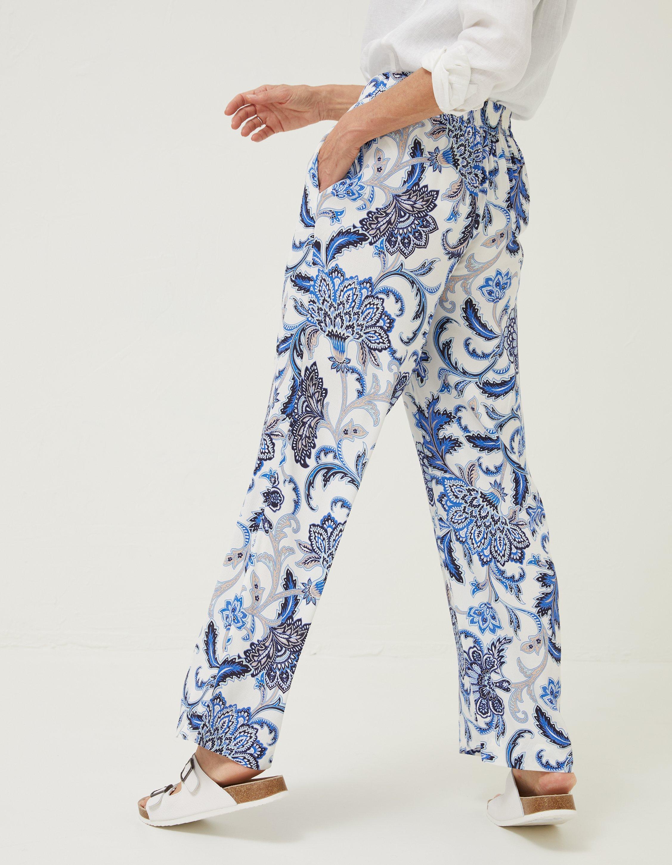 Floral wide store leg palazzo pants