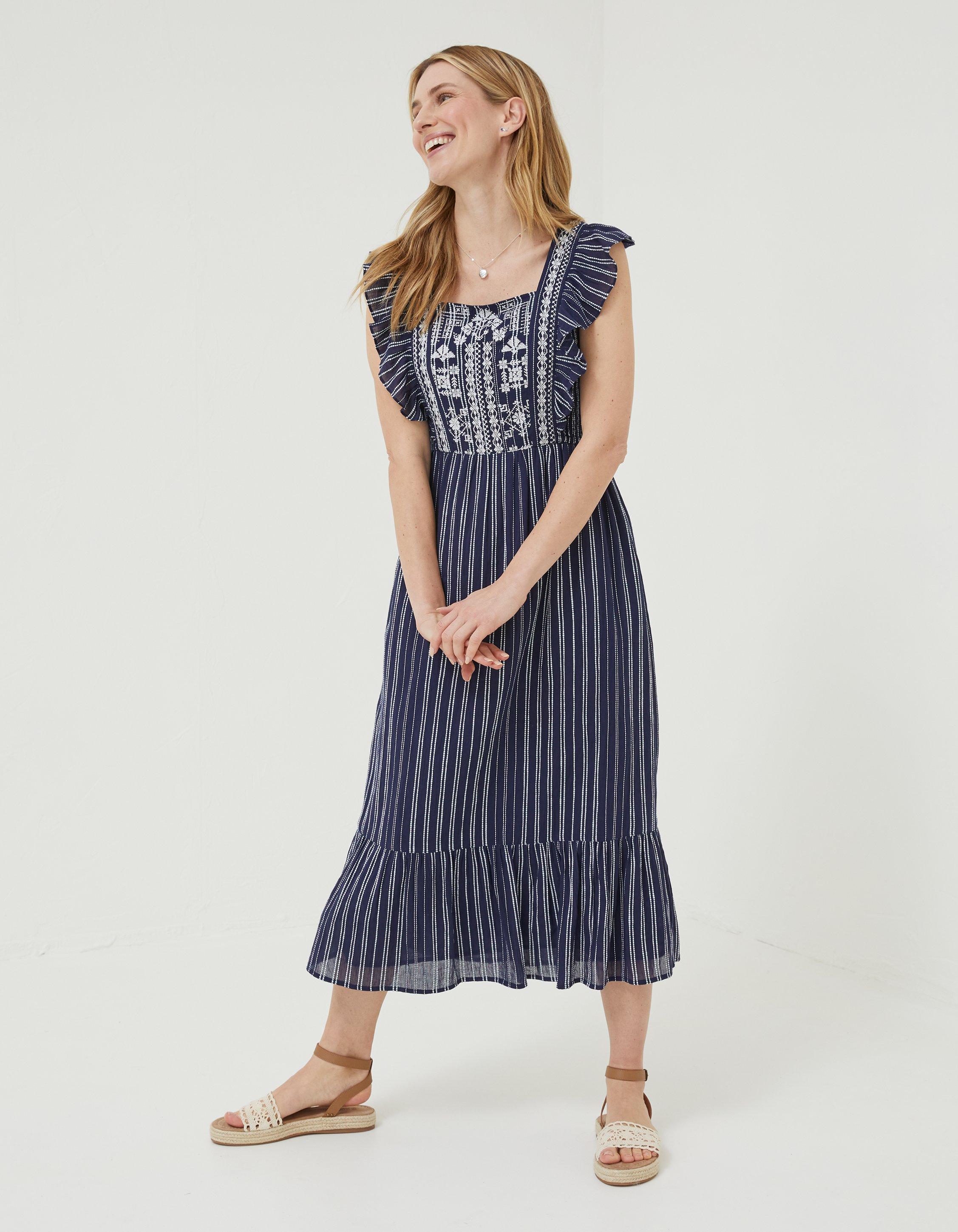 Striped Midi Dresses