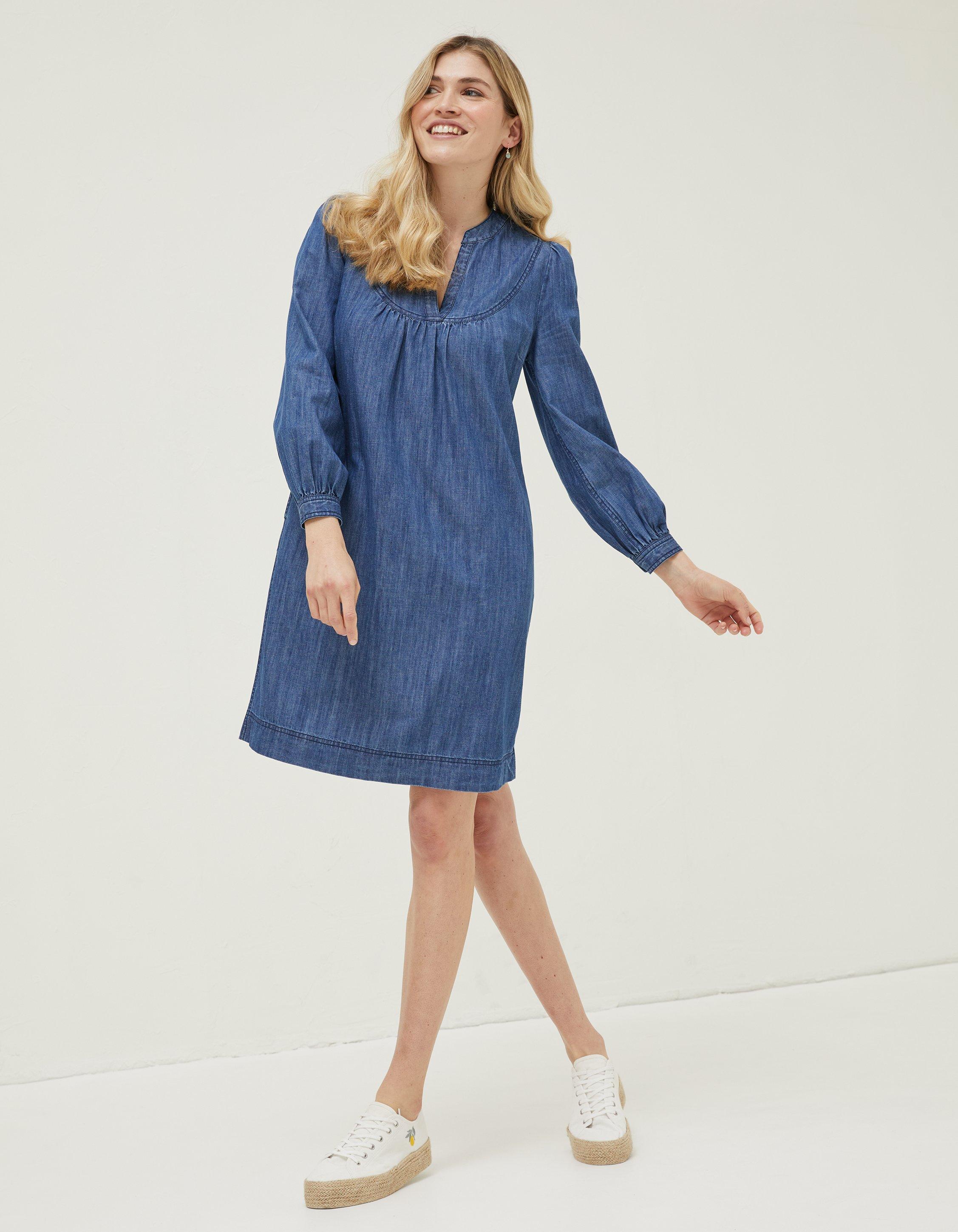 F&f denim outlet dress