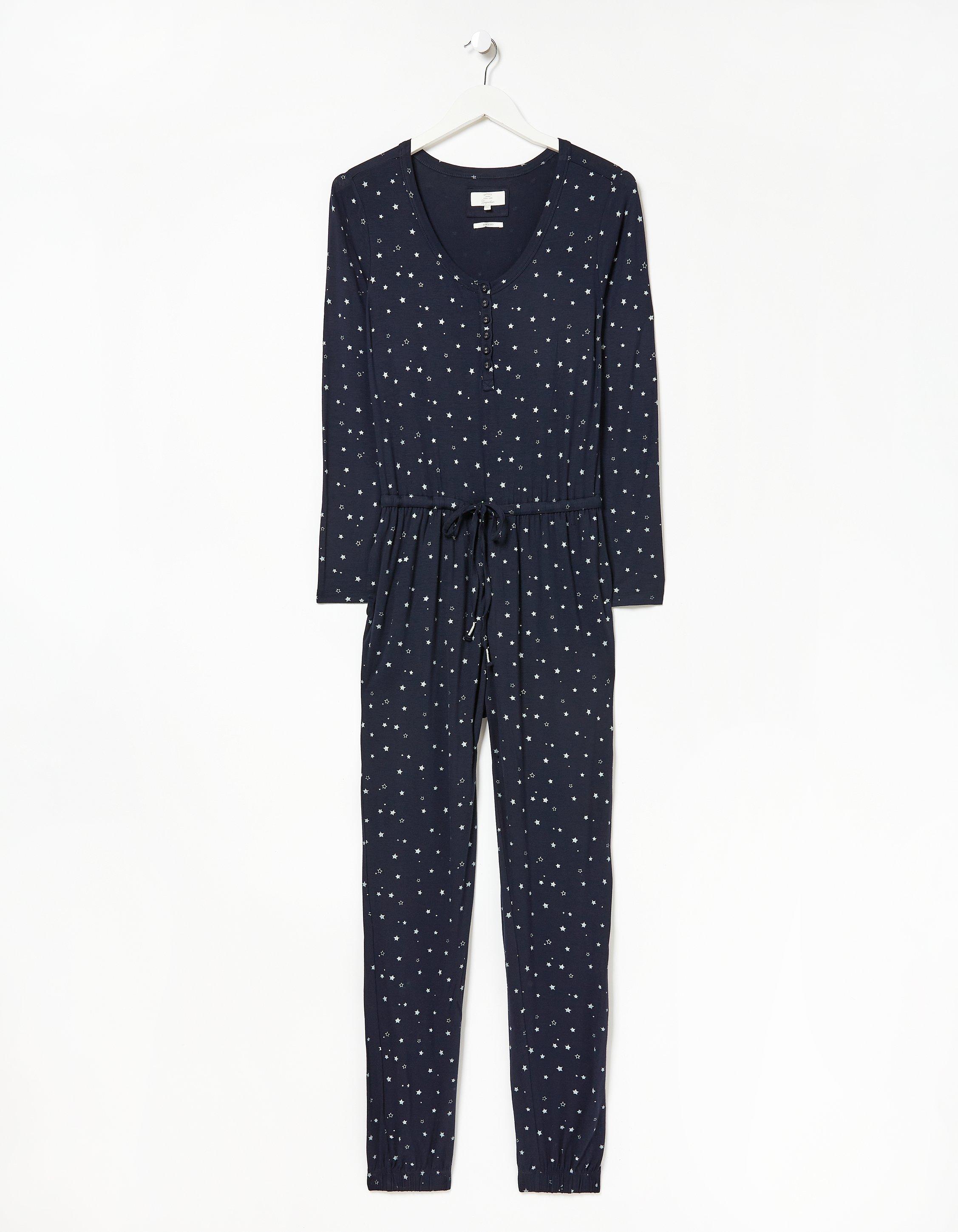 Cozy Jersey Onesie - Navy