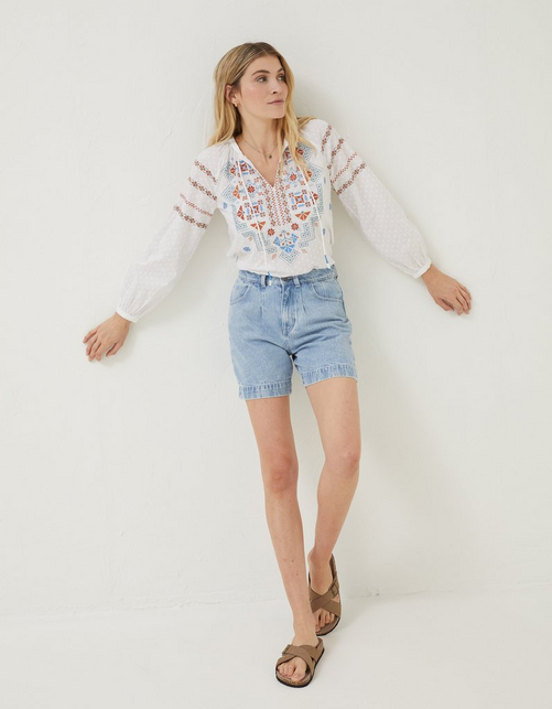 Tally Embroidered Blouse