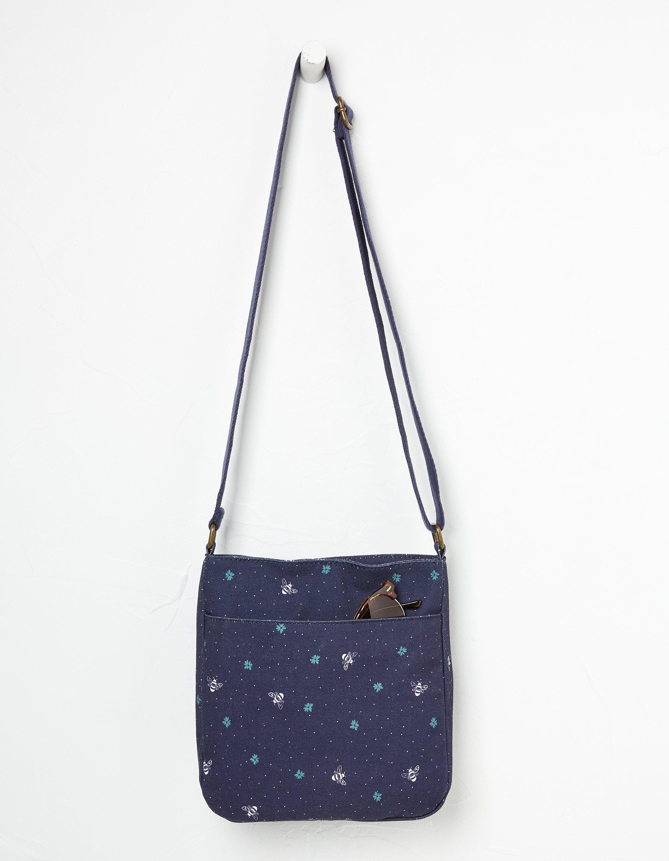 Mini Crossbody Bee Print Bag