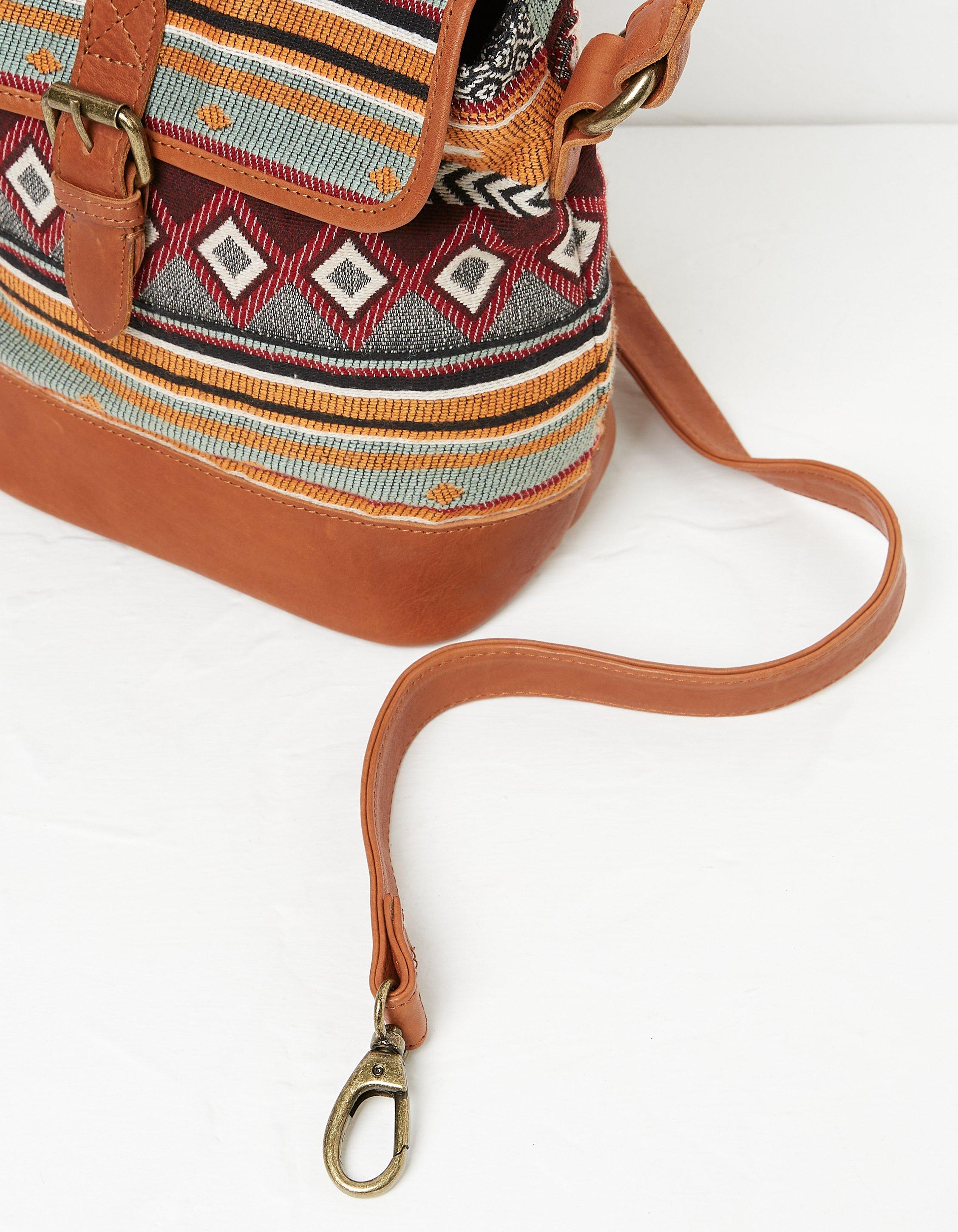 Orange Rose Woven Bucket Bag, Bags & Wallets