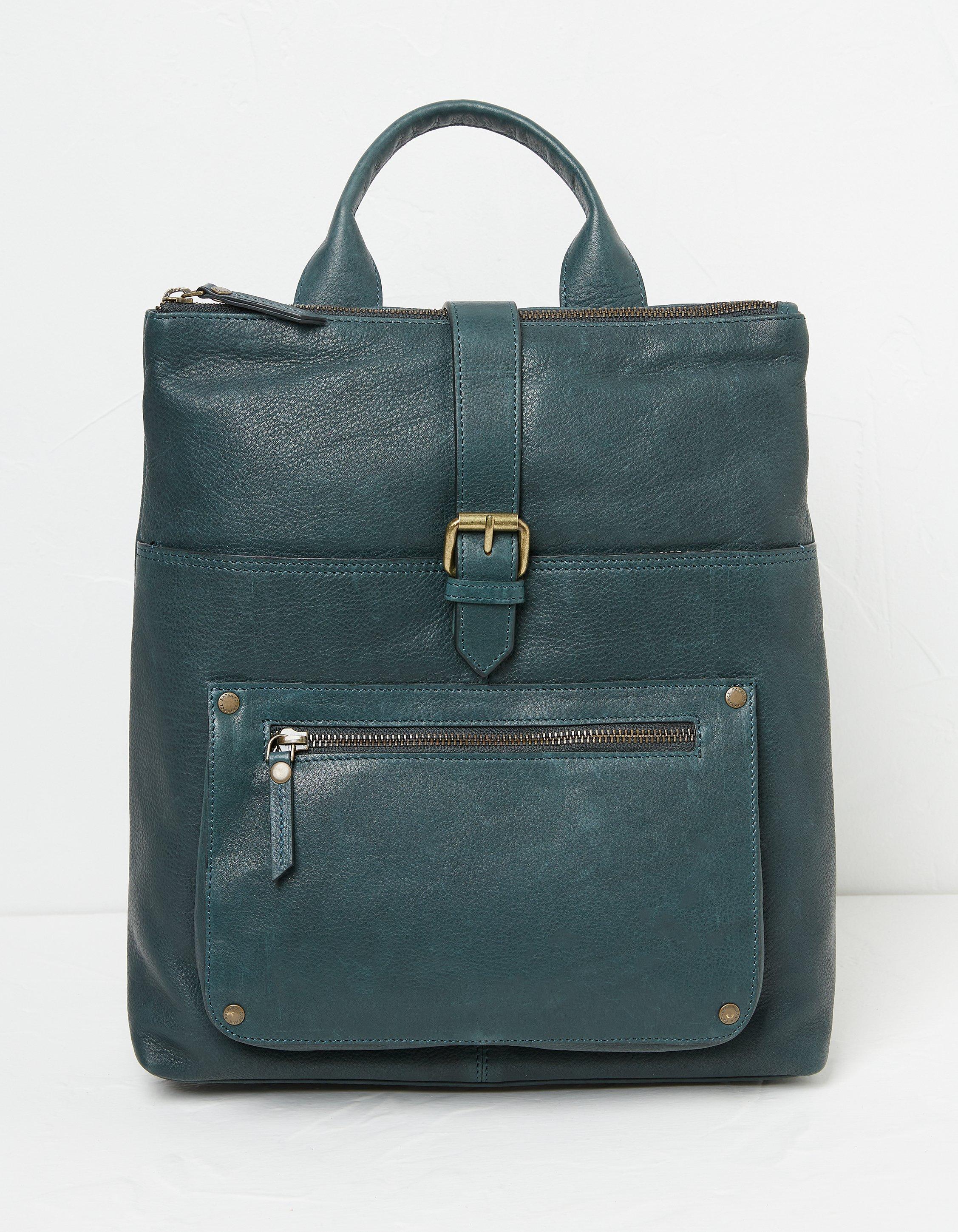 Fatface leather backpack new arrivals