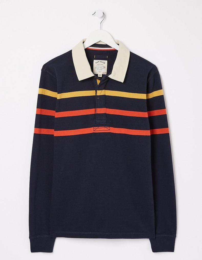 Chest Stripe Rugby Shirt