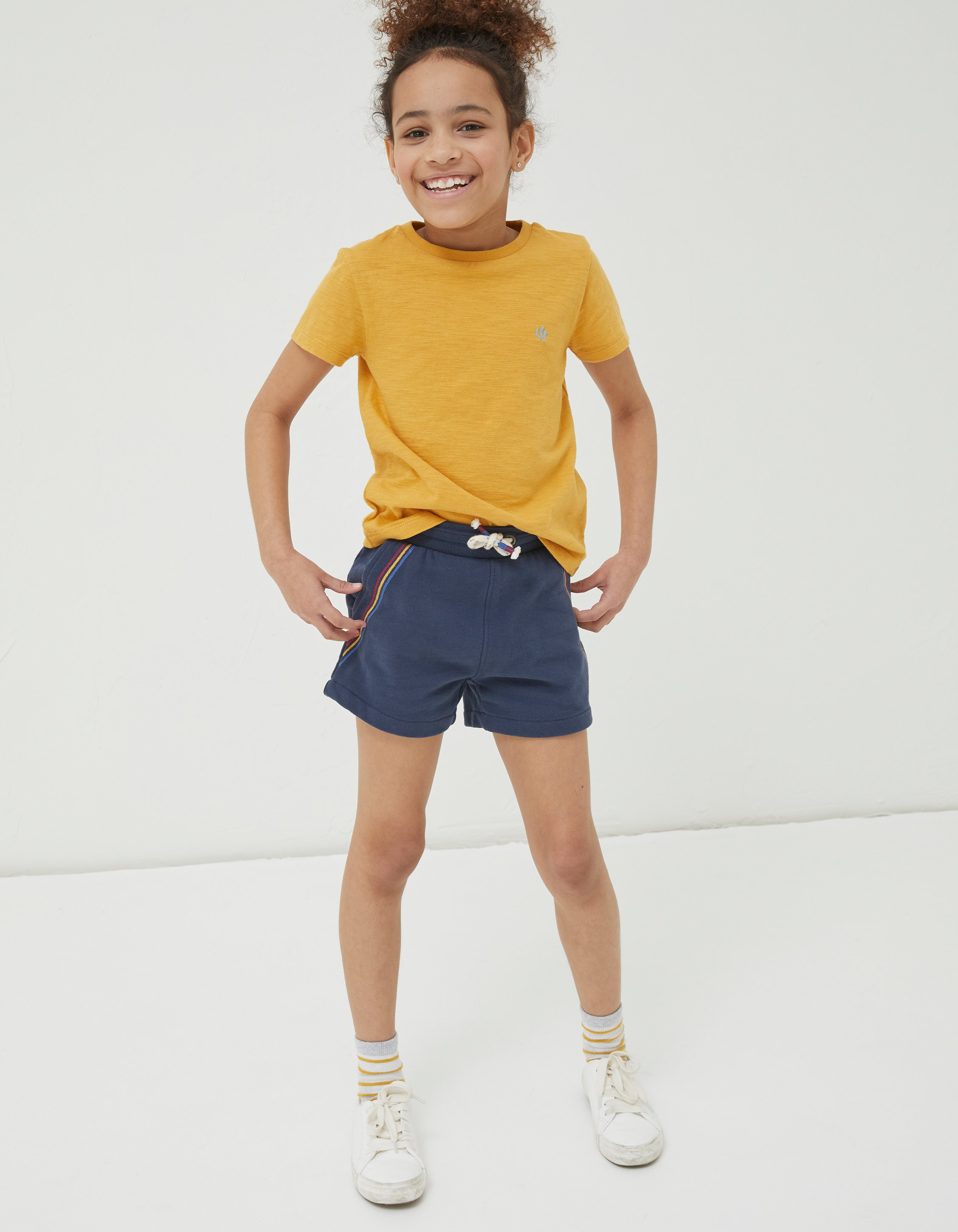 Kid's Luna Rainbow Sweat Shorts