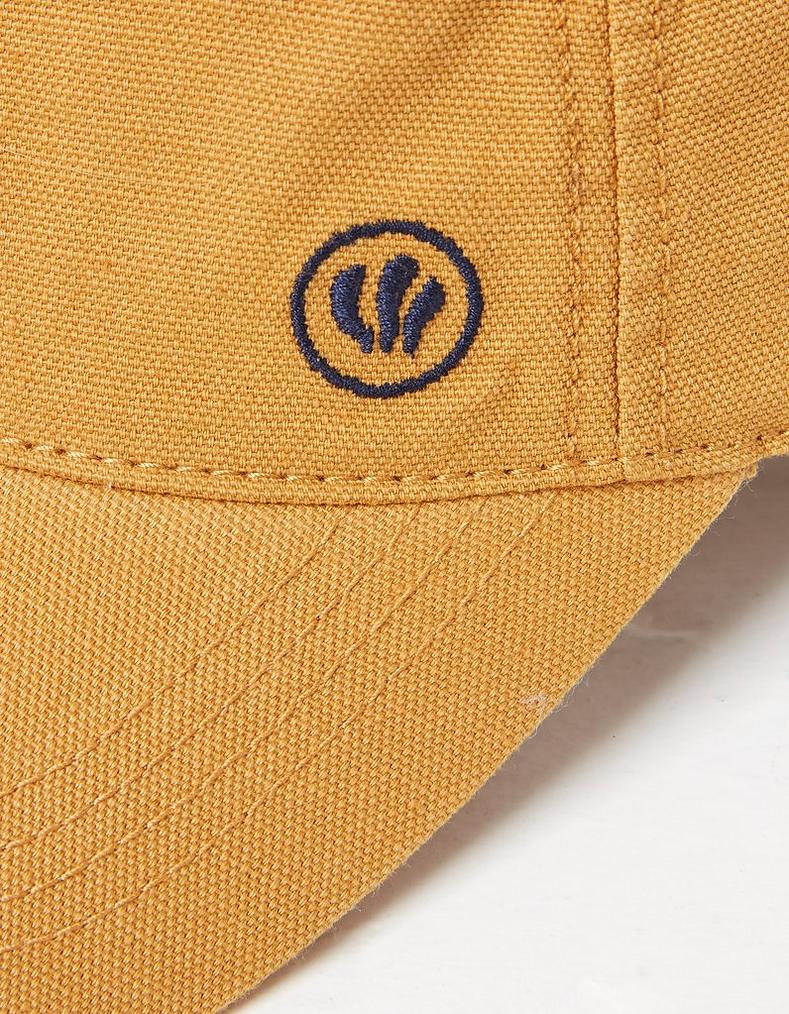 Mustard Yellow Plain Baseball Cap, Hats