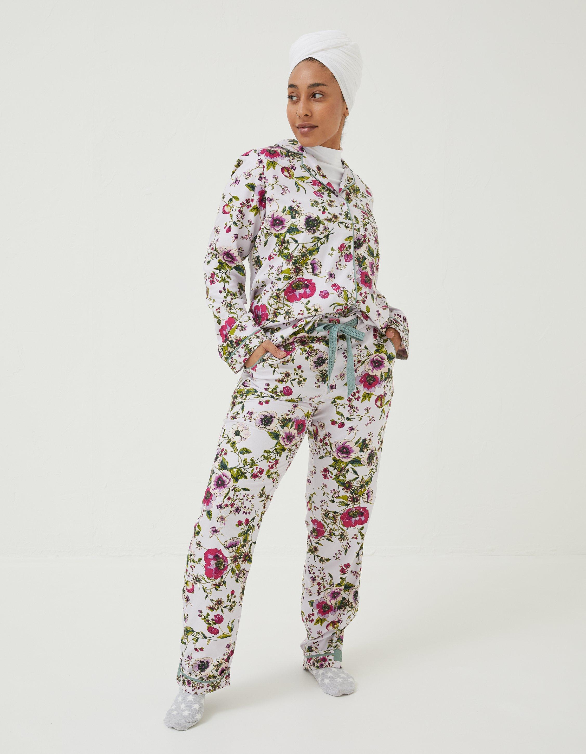 Floral Mix Pj Set, Nightwear & Loungewear