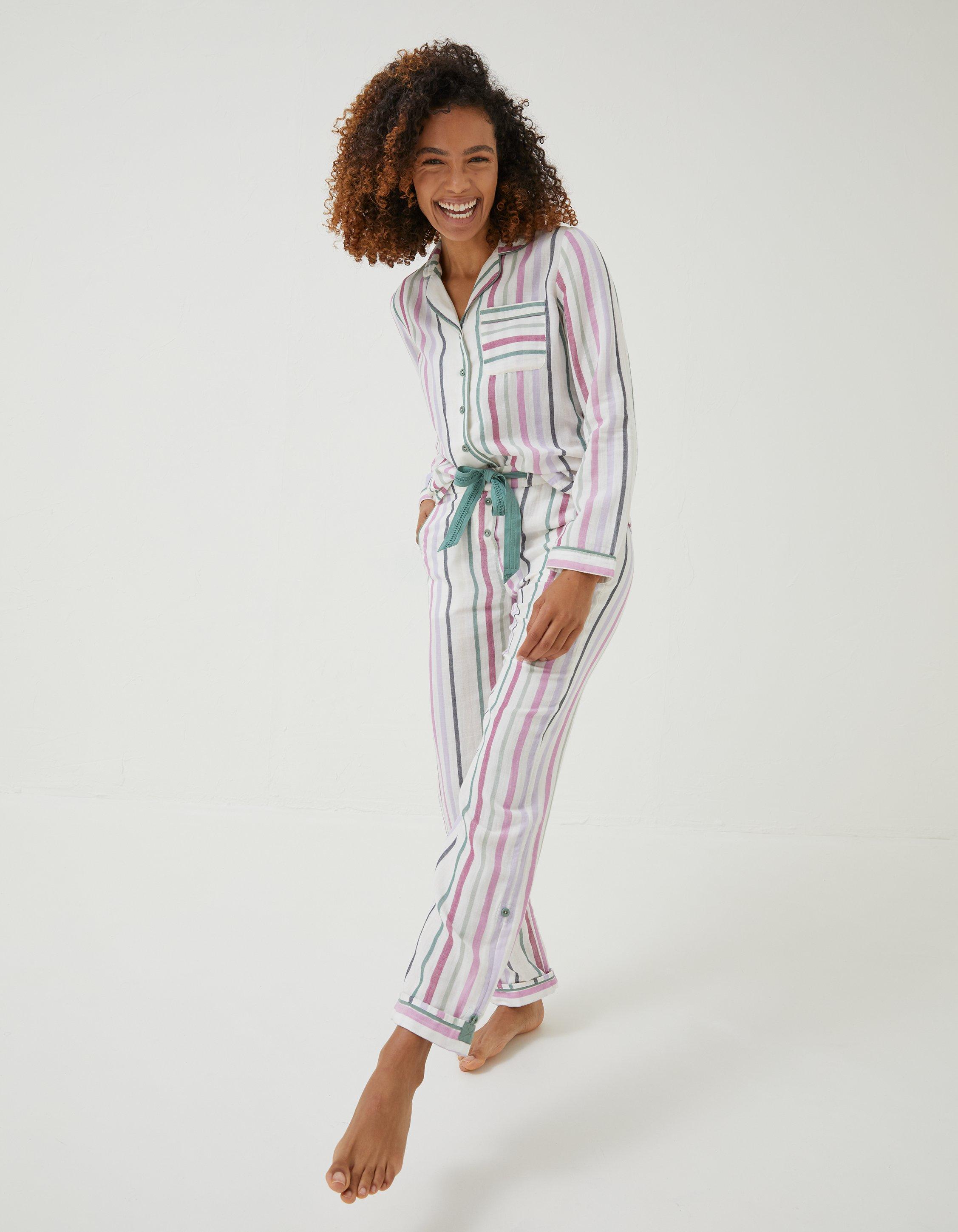 Stripe Pj Set, Nightwear & Pajamas