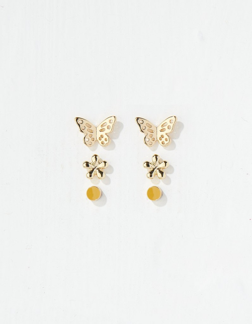 Butterfly Multi Pack Stud Earrings