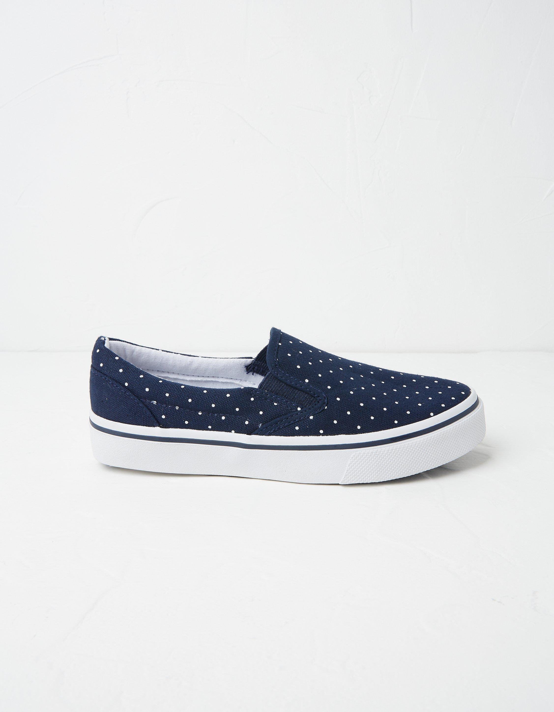 Polka dot vans slip ons sale