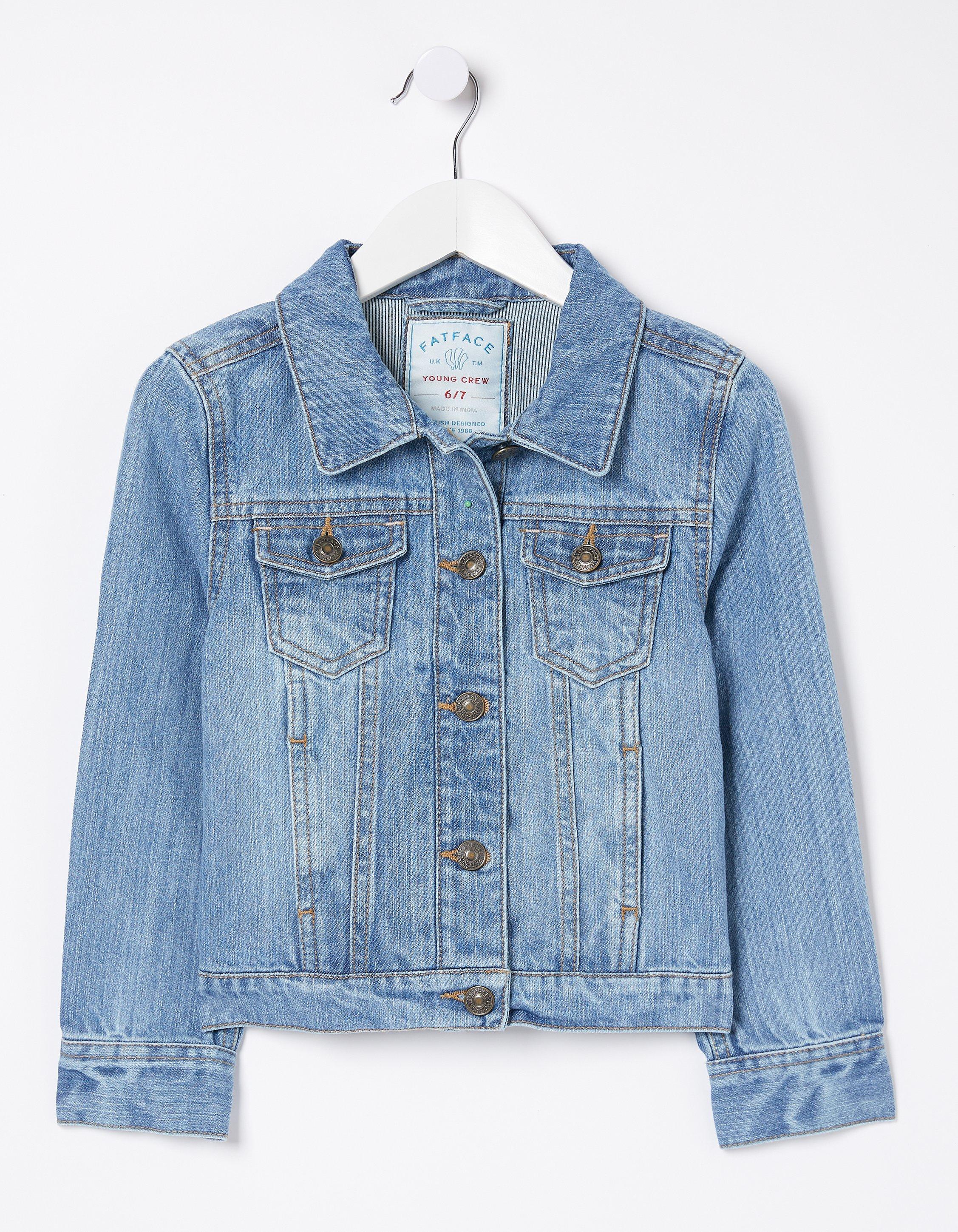 Cheap girls denim hot sale jacket