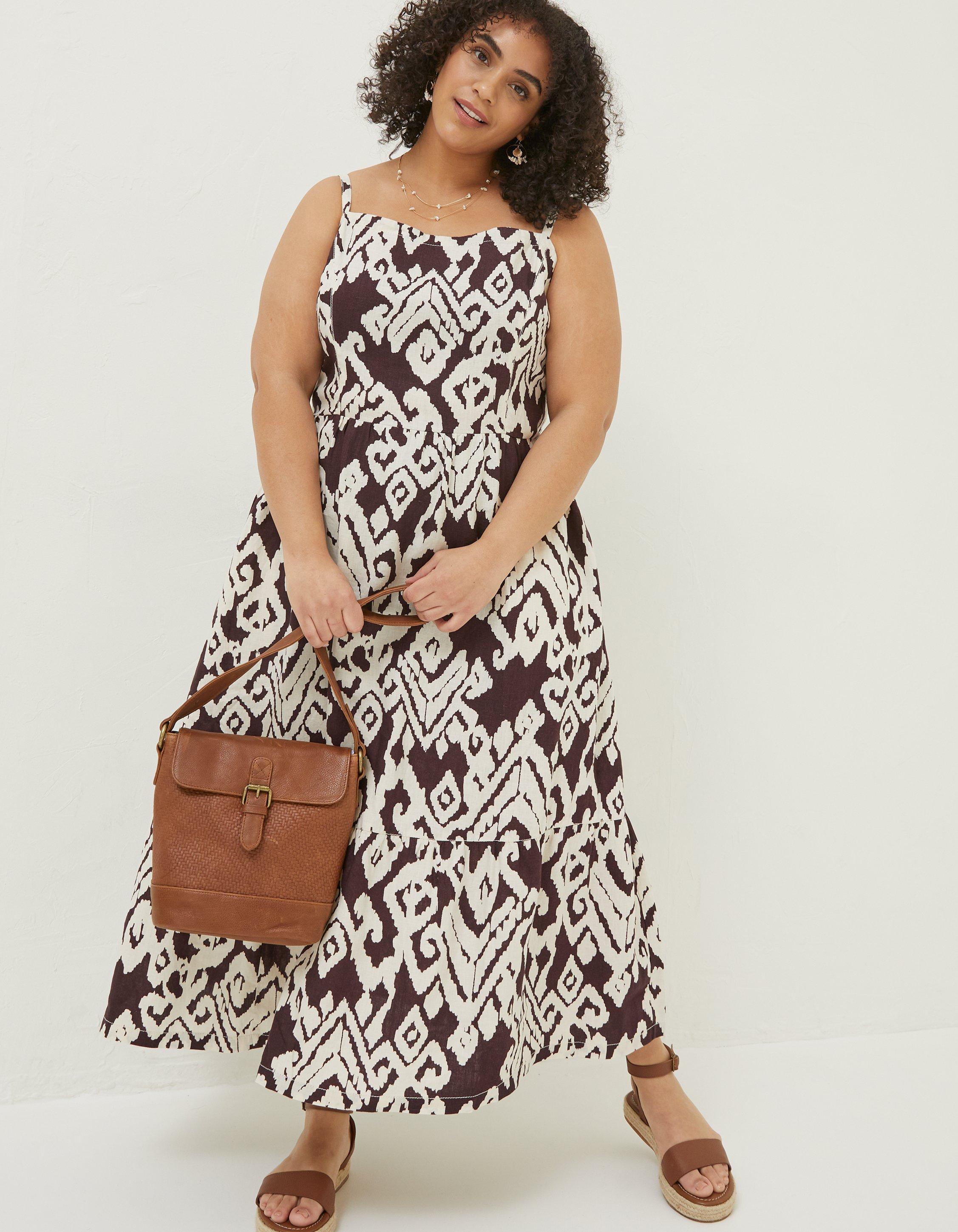 Fat face linen outlet dress